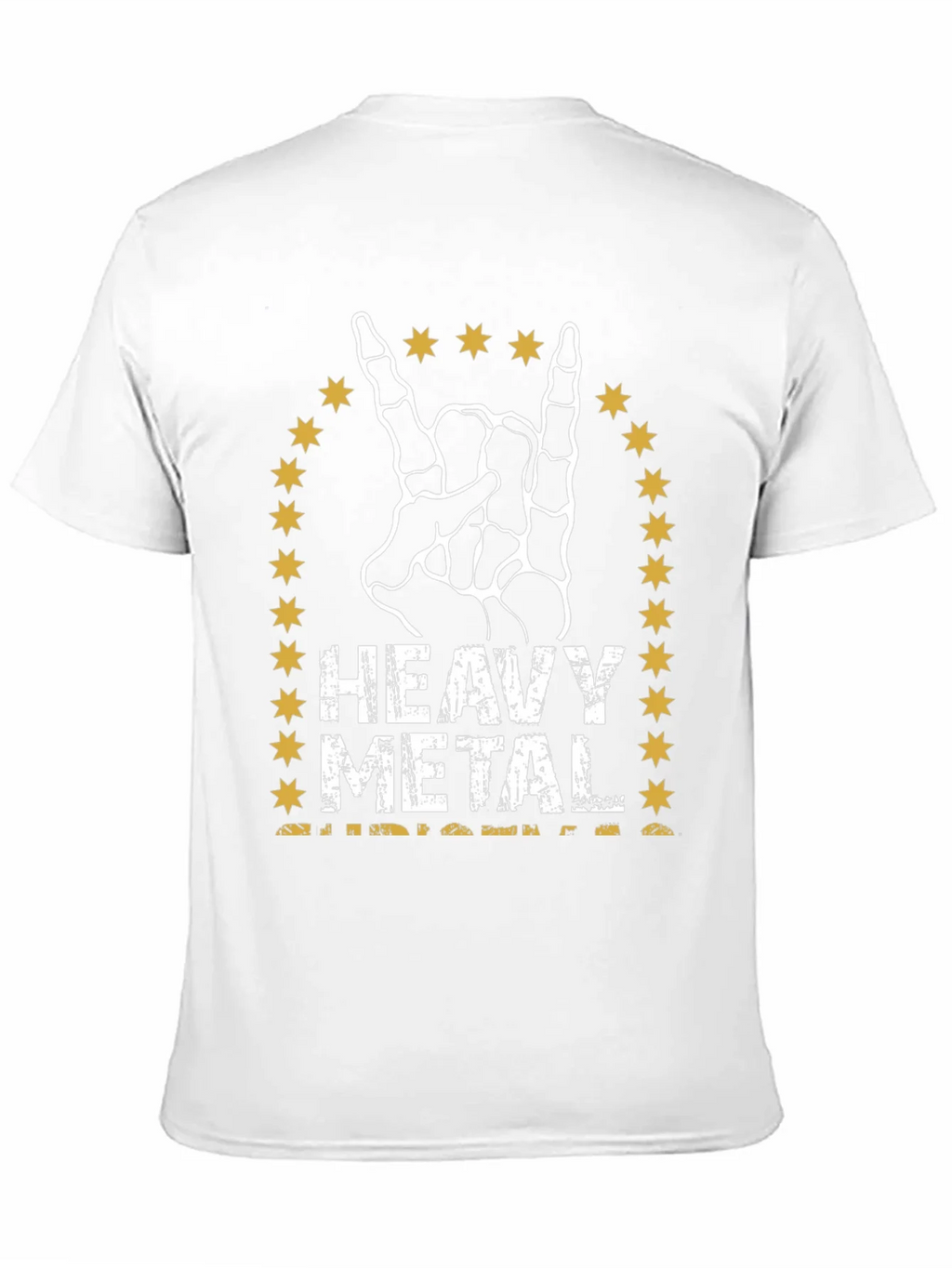 Heavy Metal Skeleton Hand T-Shirt