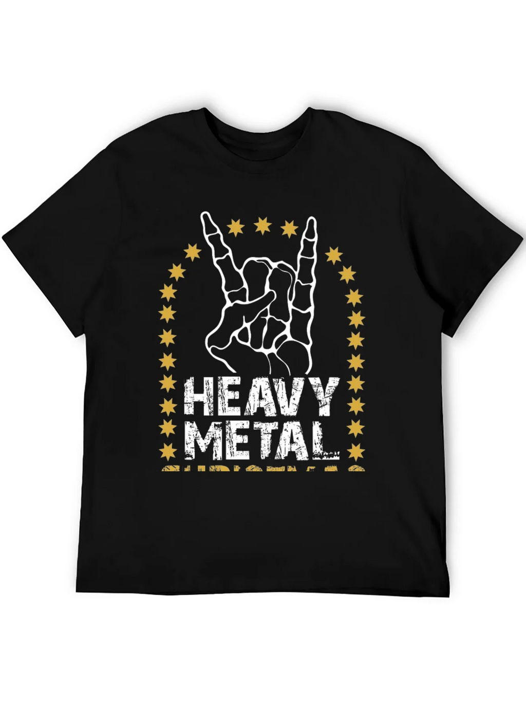 Heavy Metal Skeleton Hand T-Shirt