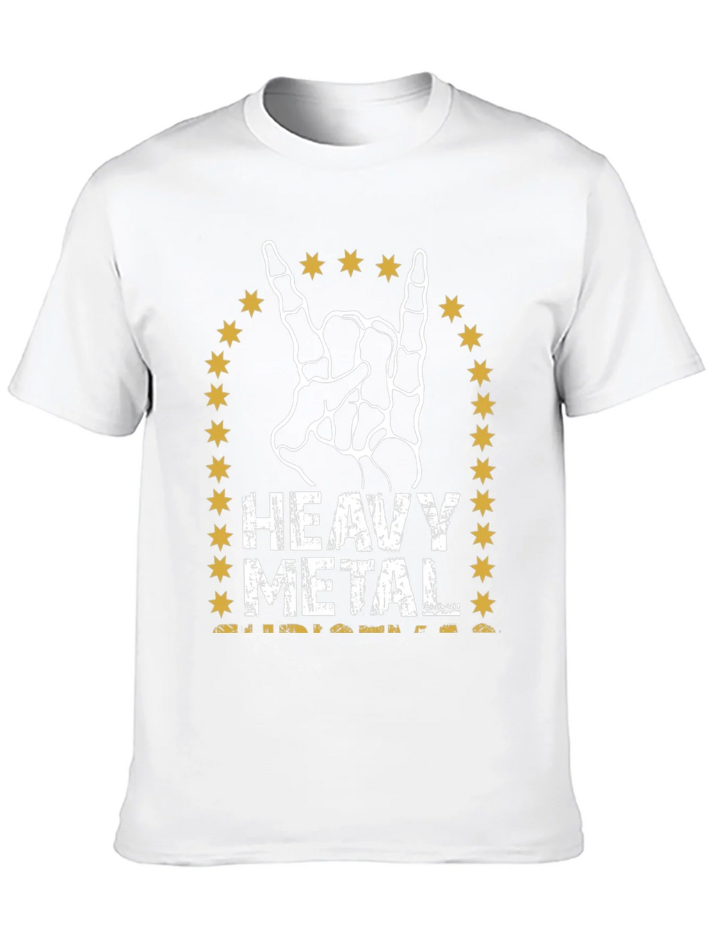 Heavy Metal Skeleton Hand T-Shirt