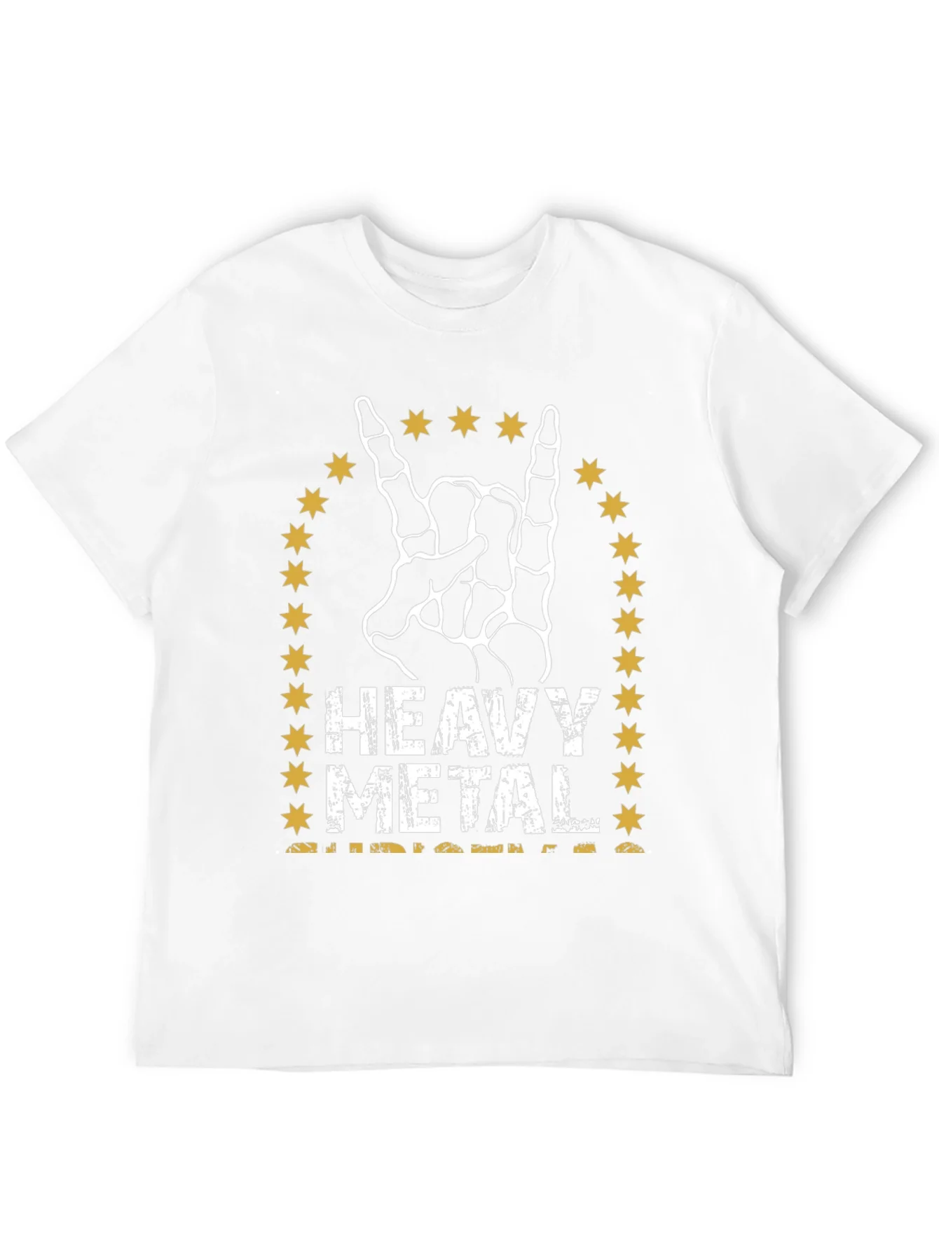 Heavy Metal Skeleton Hand T-Shirt