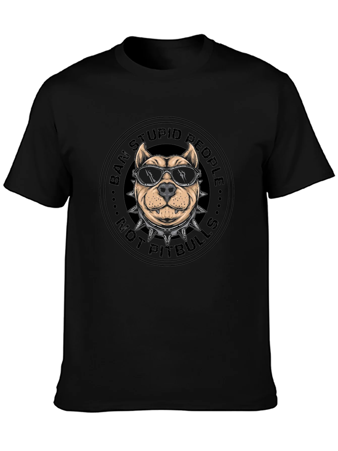 Ban Stupid People Not Pitbulls T-Shirt