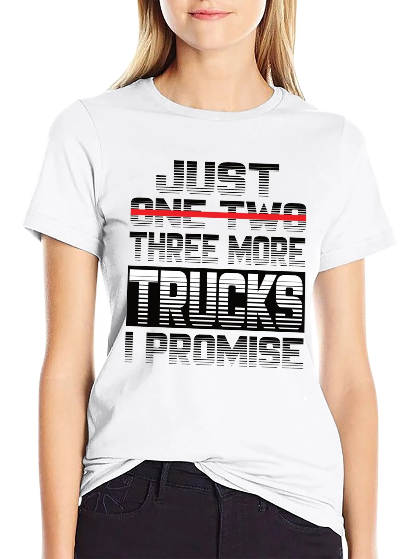 Just One Two Three More Trucks T-Shirt