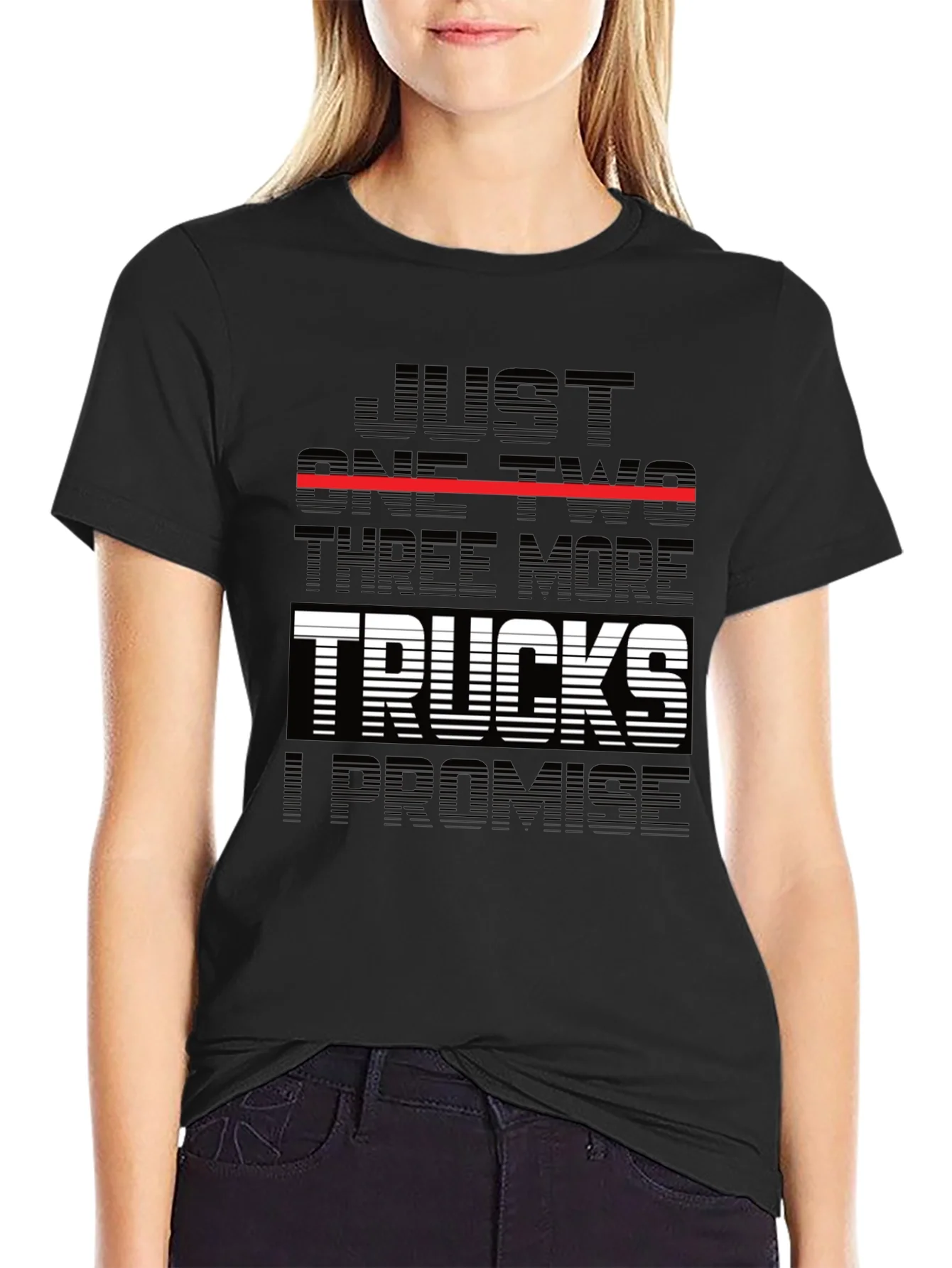 Just One Two Three More Trucks T-Shirt
