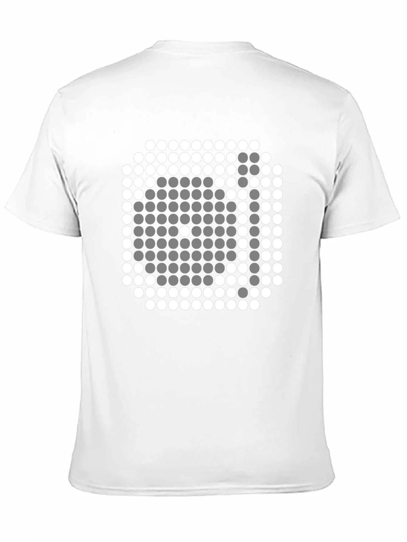 Pixel Art Dice Graphic Tee - Trendy Black Shirt