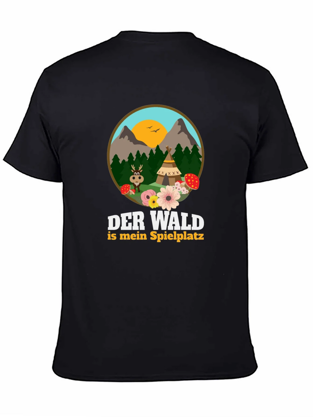 Der Wald T-Shirt - Nature Lovers Tee