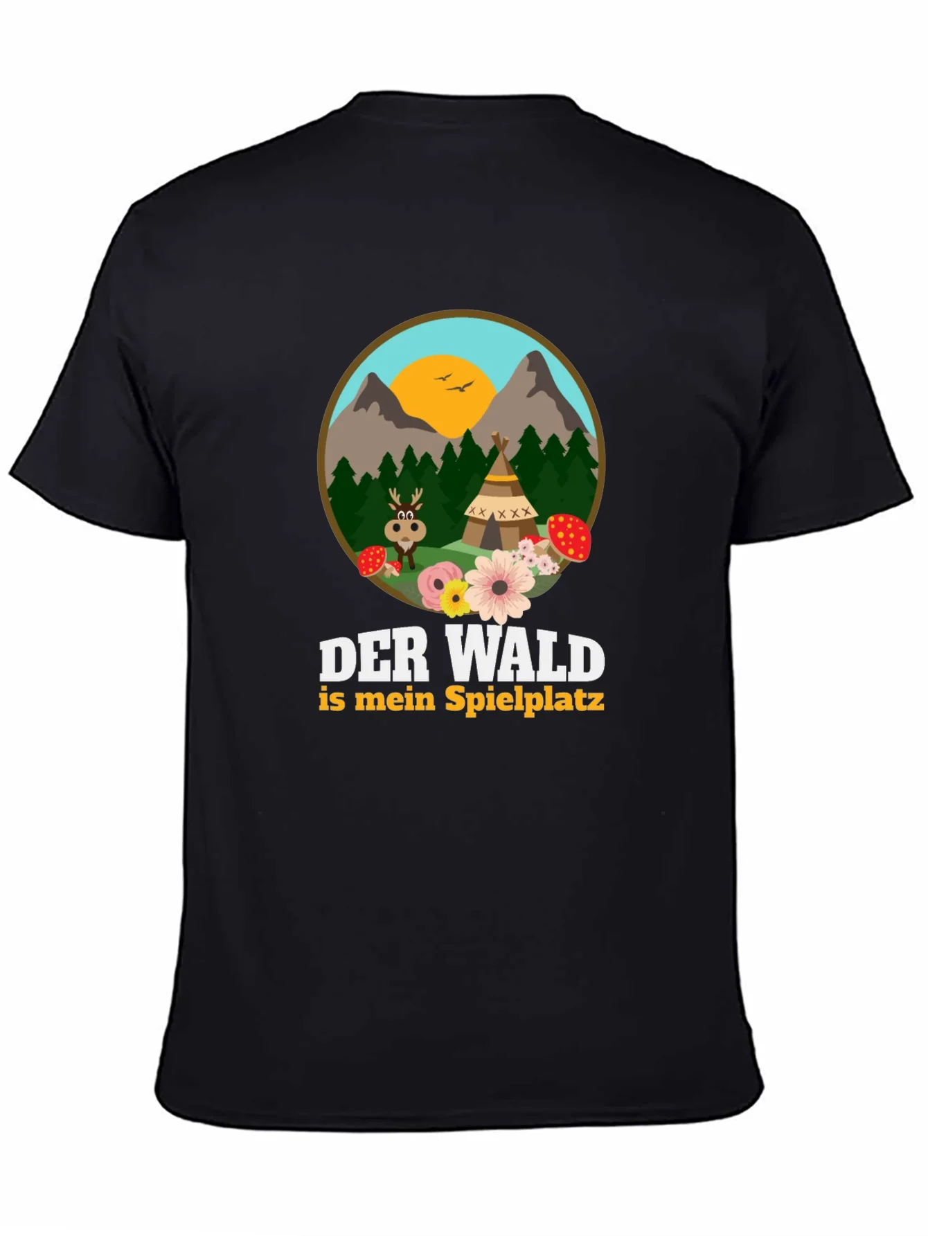 Der Wald T-Shirt - Nature Lovers Tee