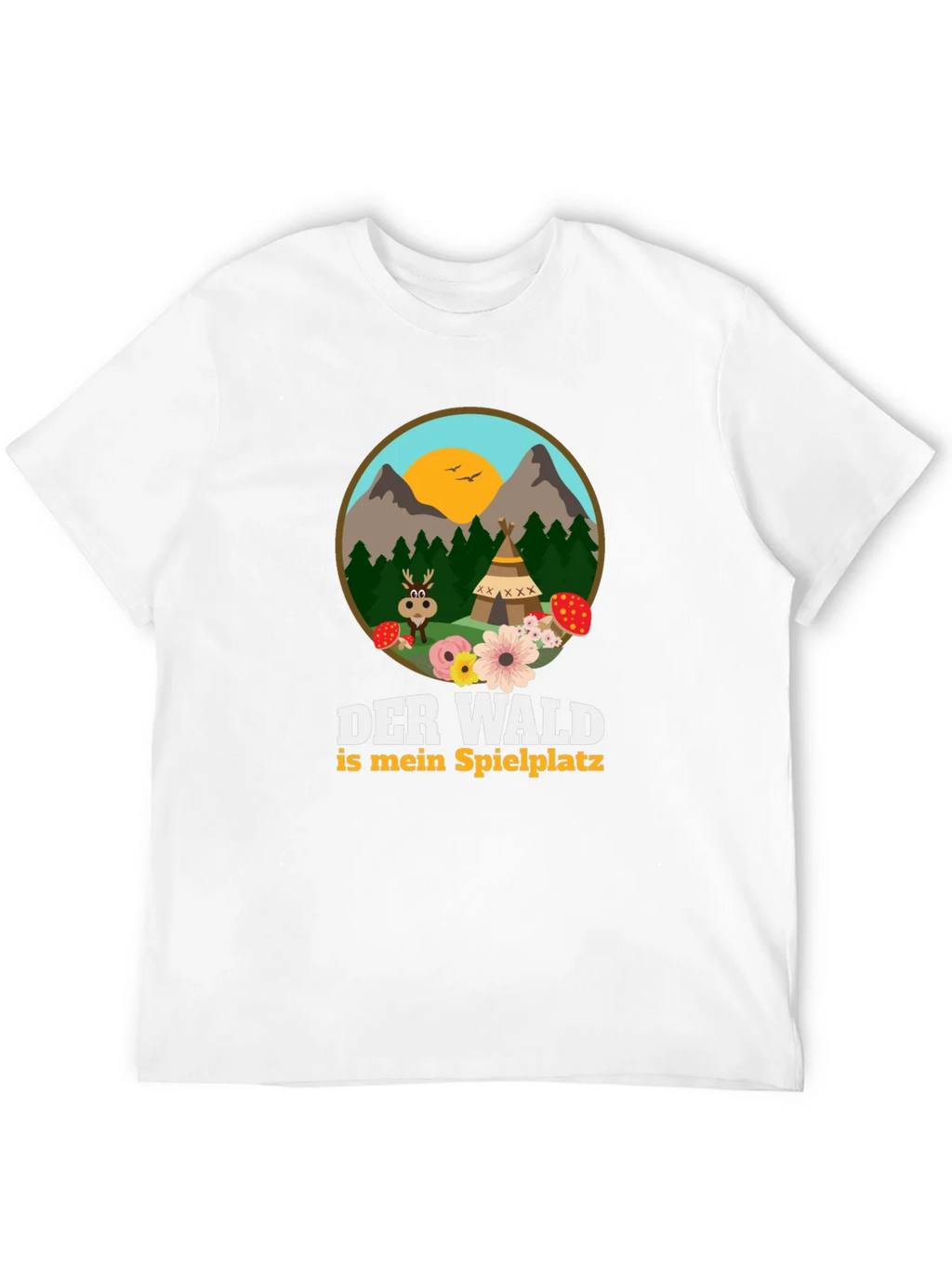 Der Wald T-Shirt - Nature Lovers Tee