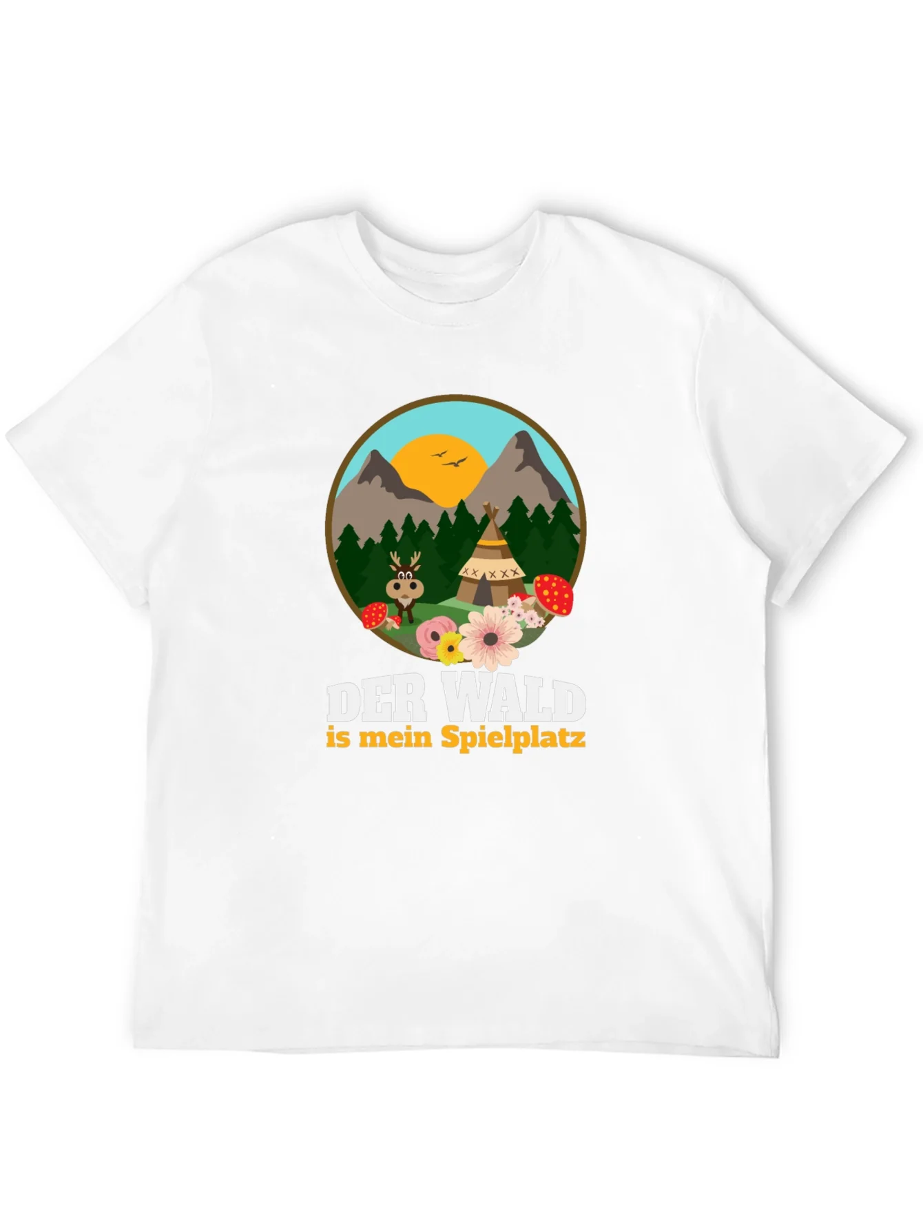 Der Wald T-Shirt - Nature Lovers Tee