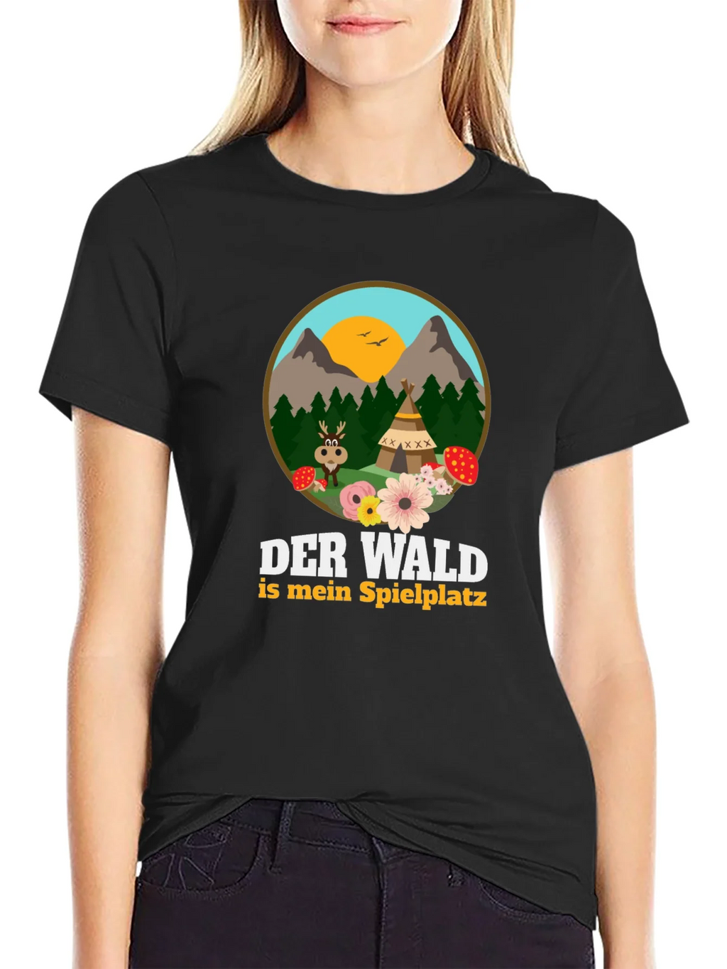 Der Wald T-Shirt - Nature Lovers Tee