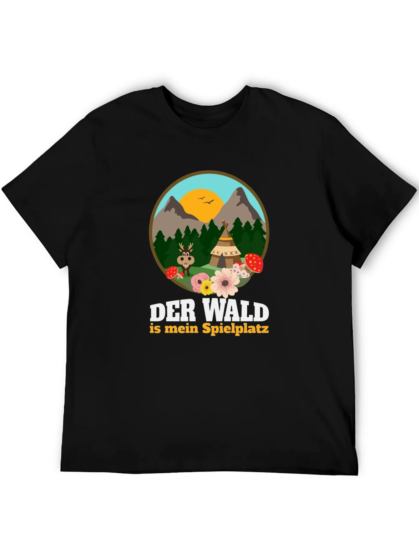 Der Wald T-Shirt - Nature Lovers Tee