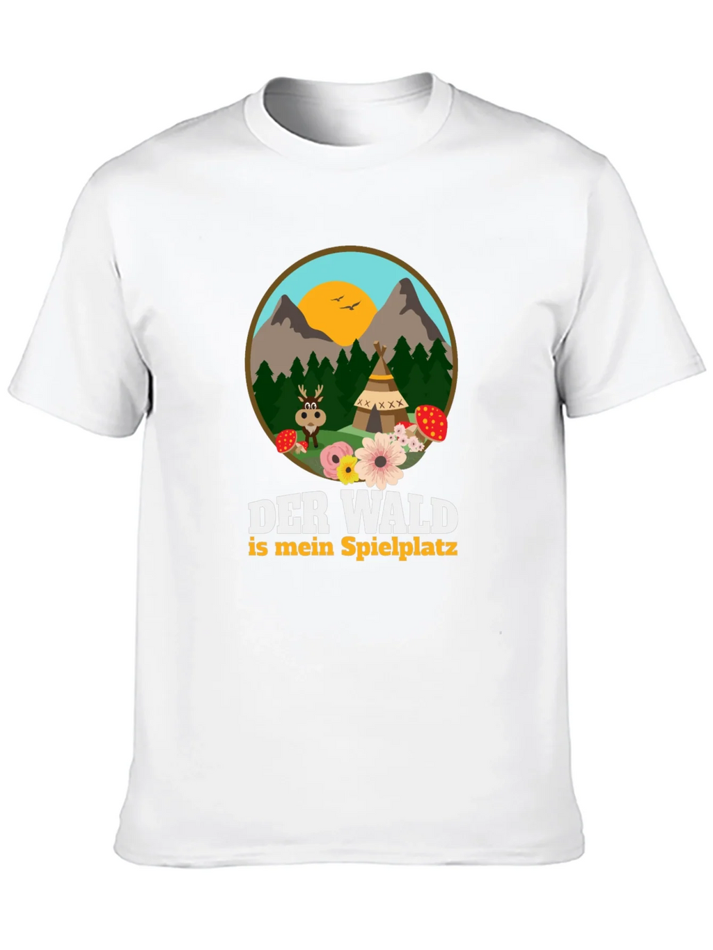 Der Wald T-Shirt - Nature Lovers Tee