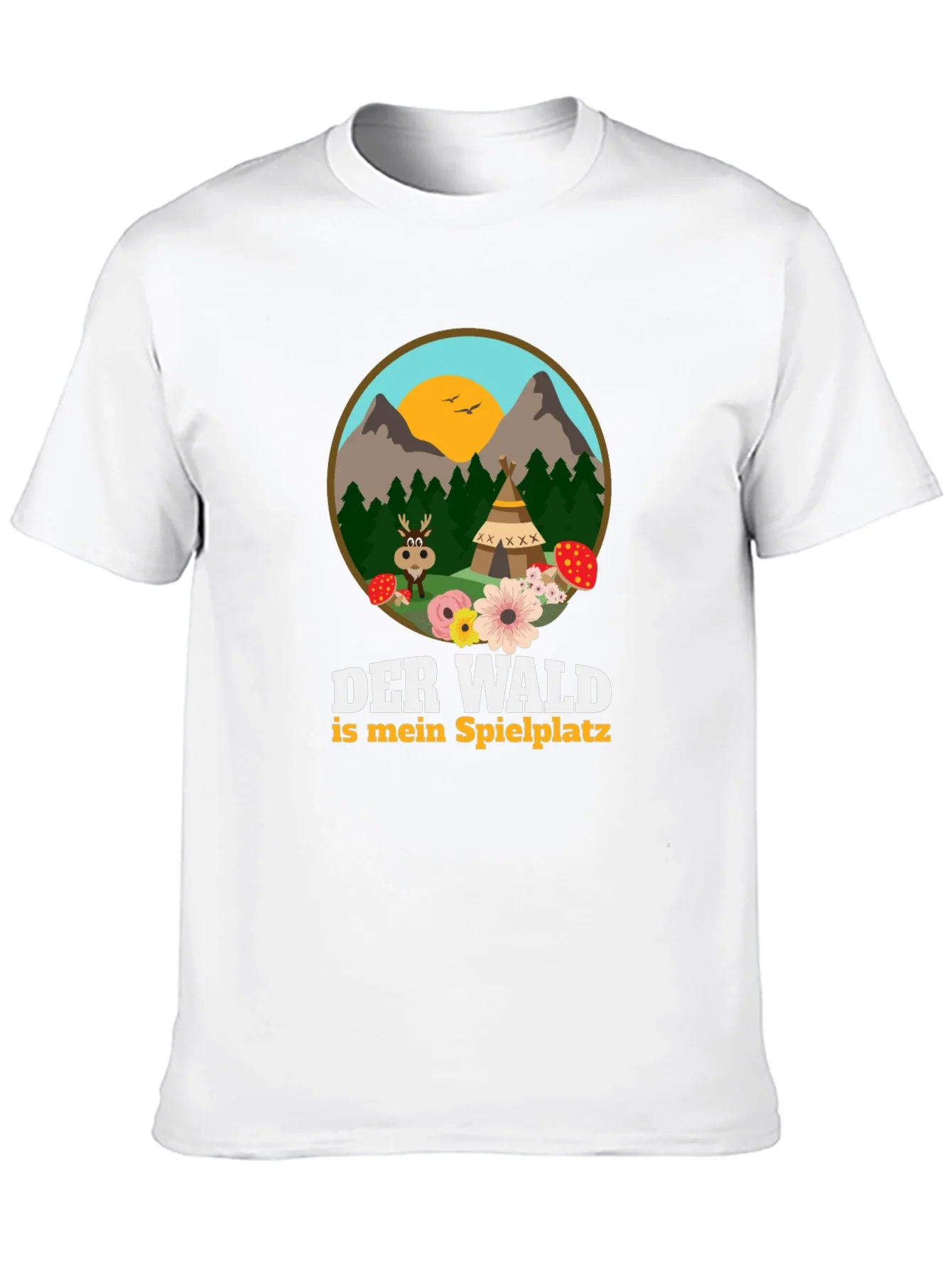Der Wald T-Shirt - Nature Lovers Tee