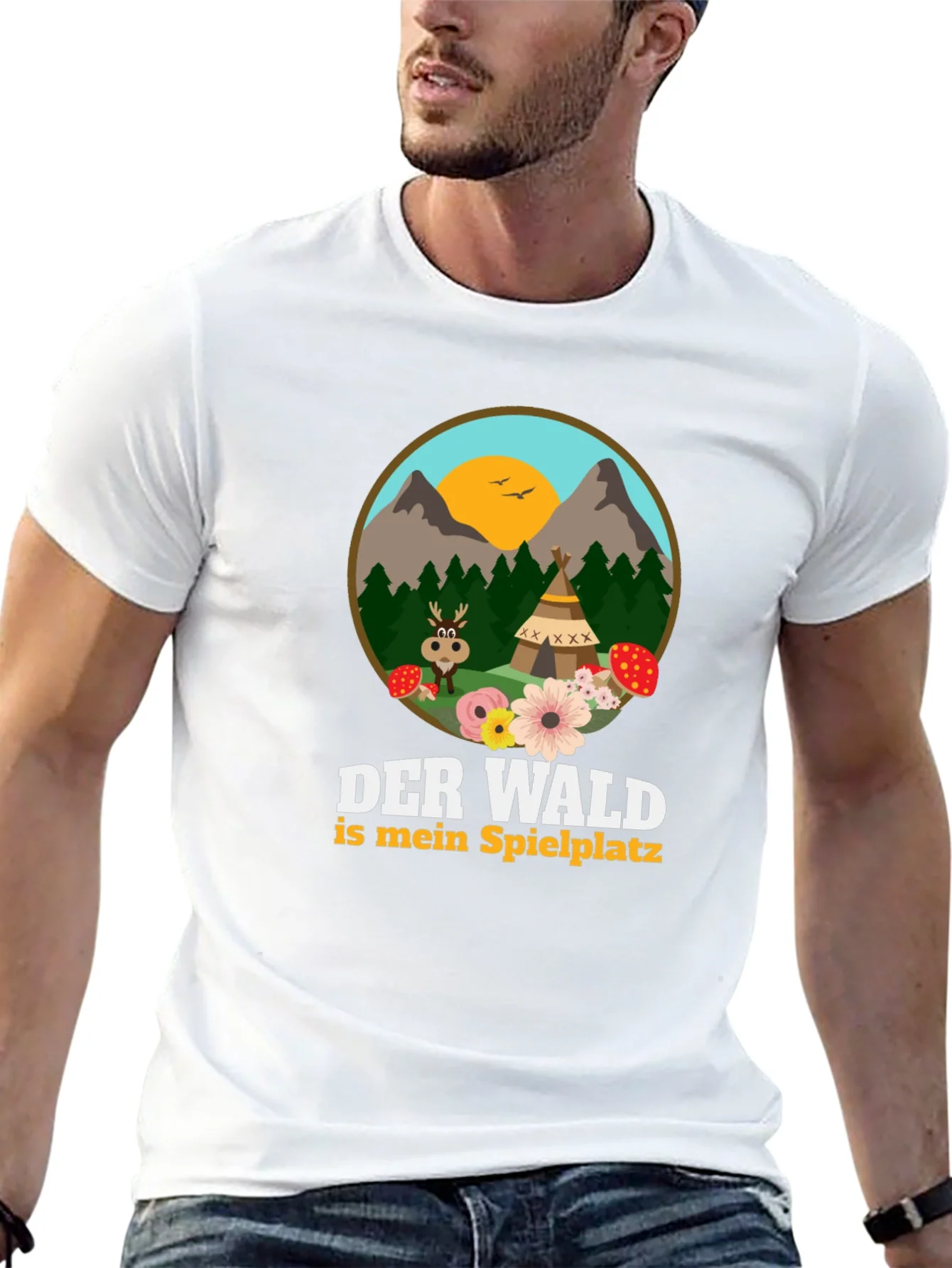 Der Wald T-Shirt - Nature Lovers Tee