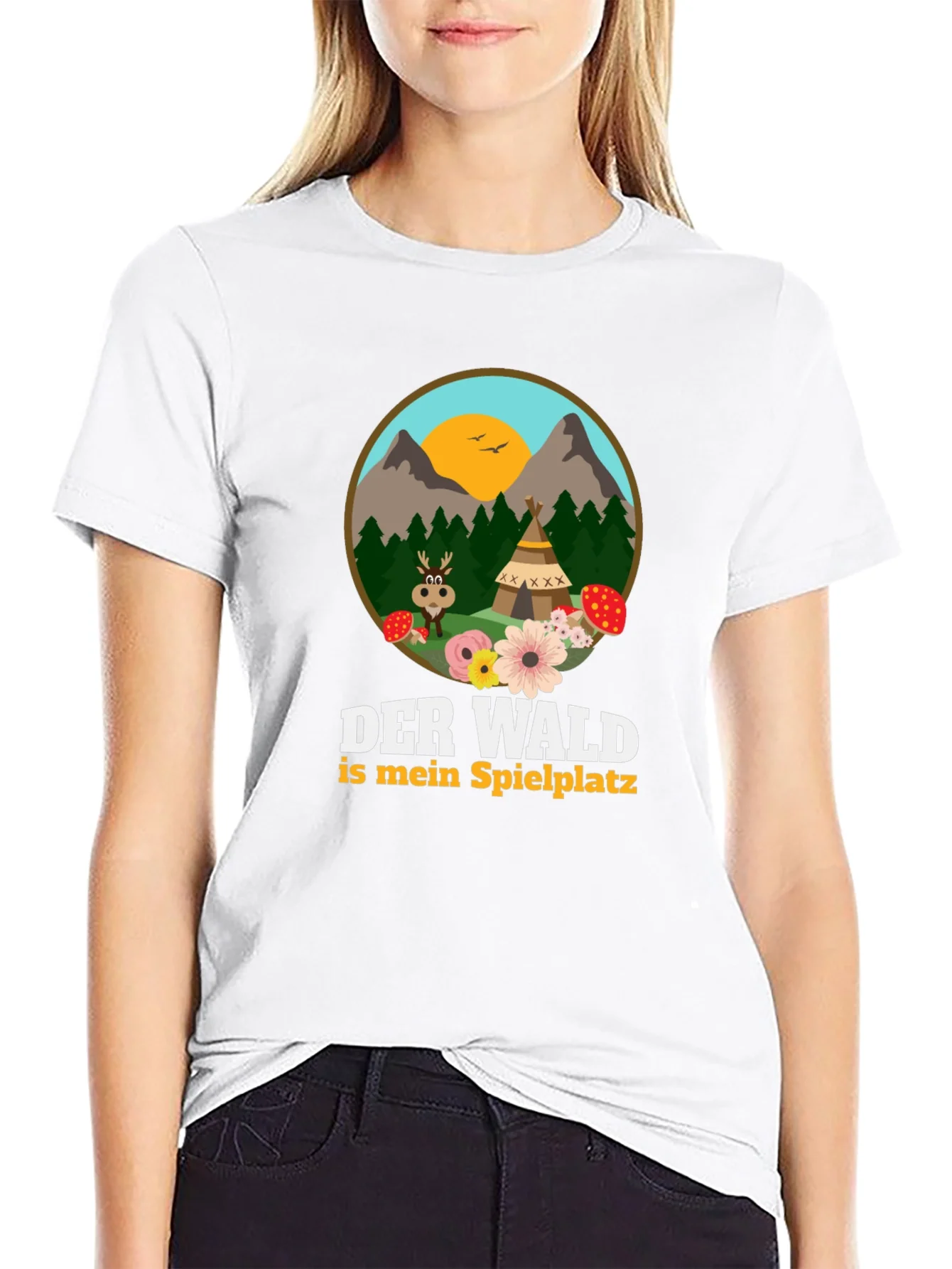 Der Wald T-Shirt - Nature Lovers Tee