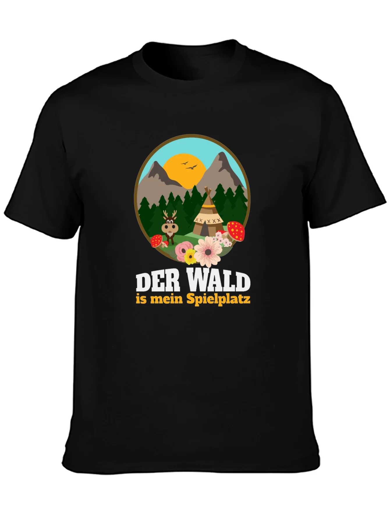 Der Wald T-Shirt - Nature Lovers Tee