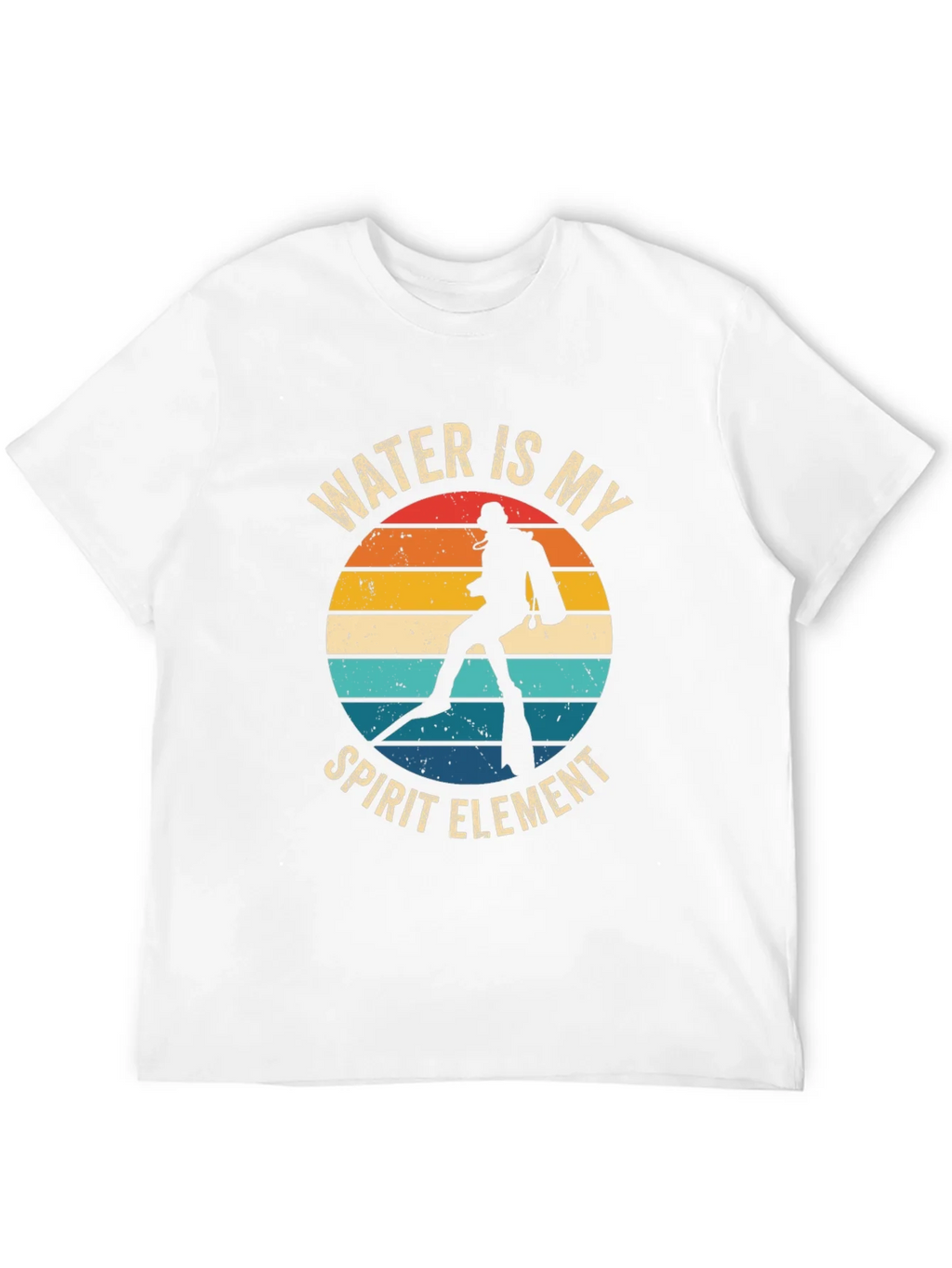 Water Is My Spirit Element Diver T-Shirt