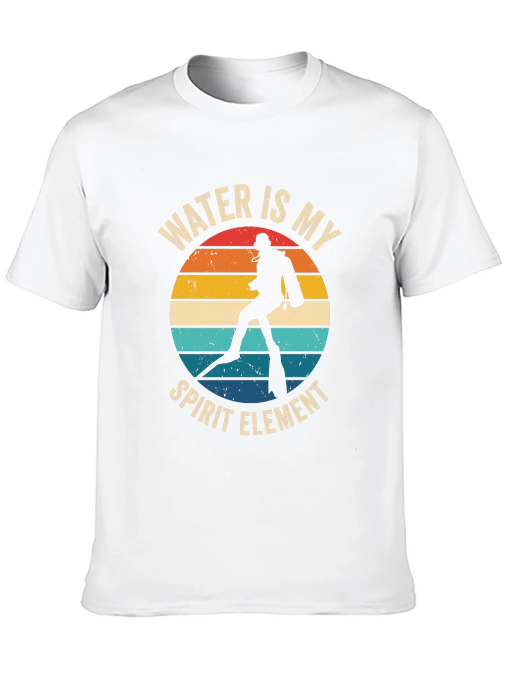 Water Is My Spirit Element Diver T-Shirt