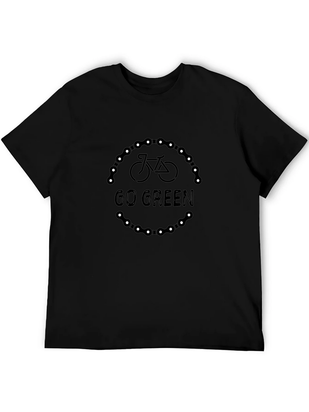 Go Green Bicycle Chain Tee