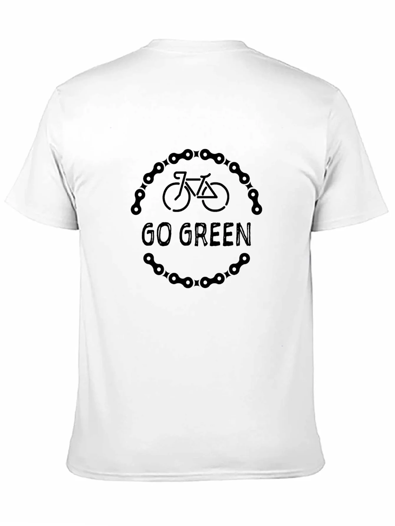 Go Green Bicycle Chain Tee