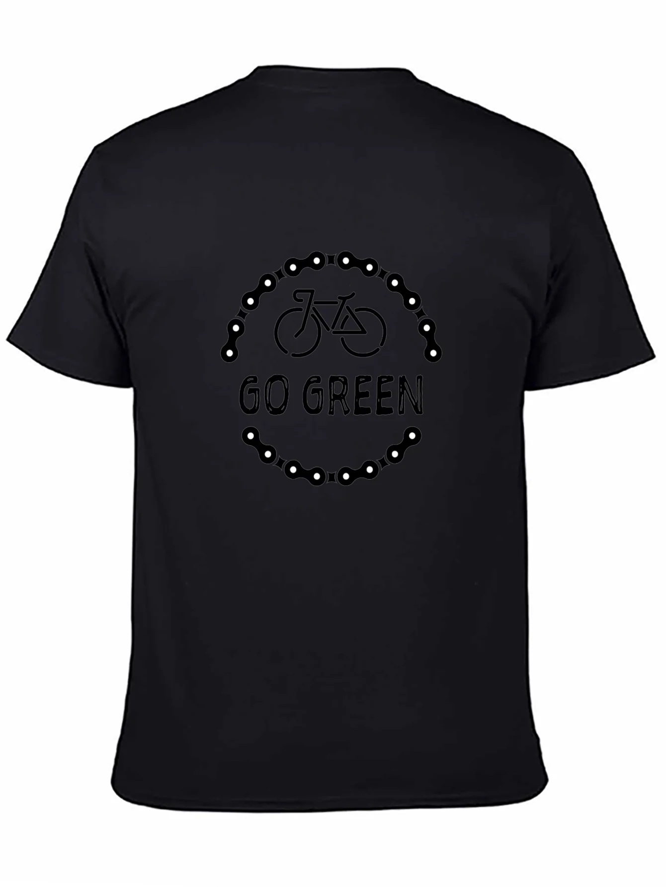Go Green Bicycle Chain Tee