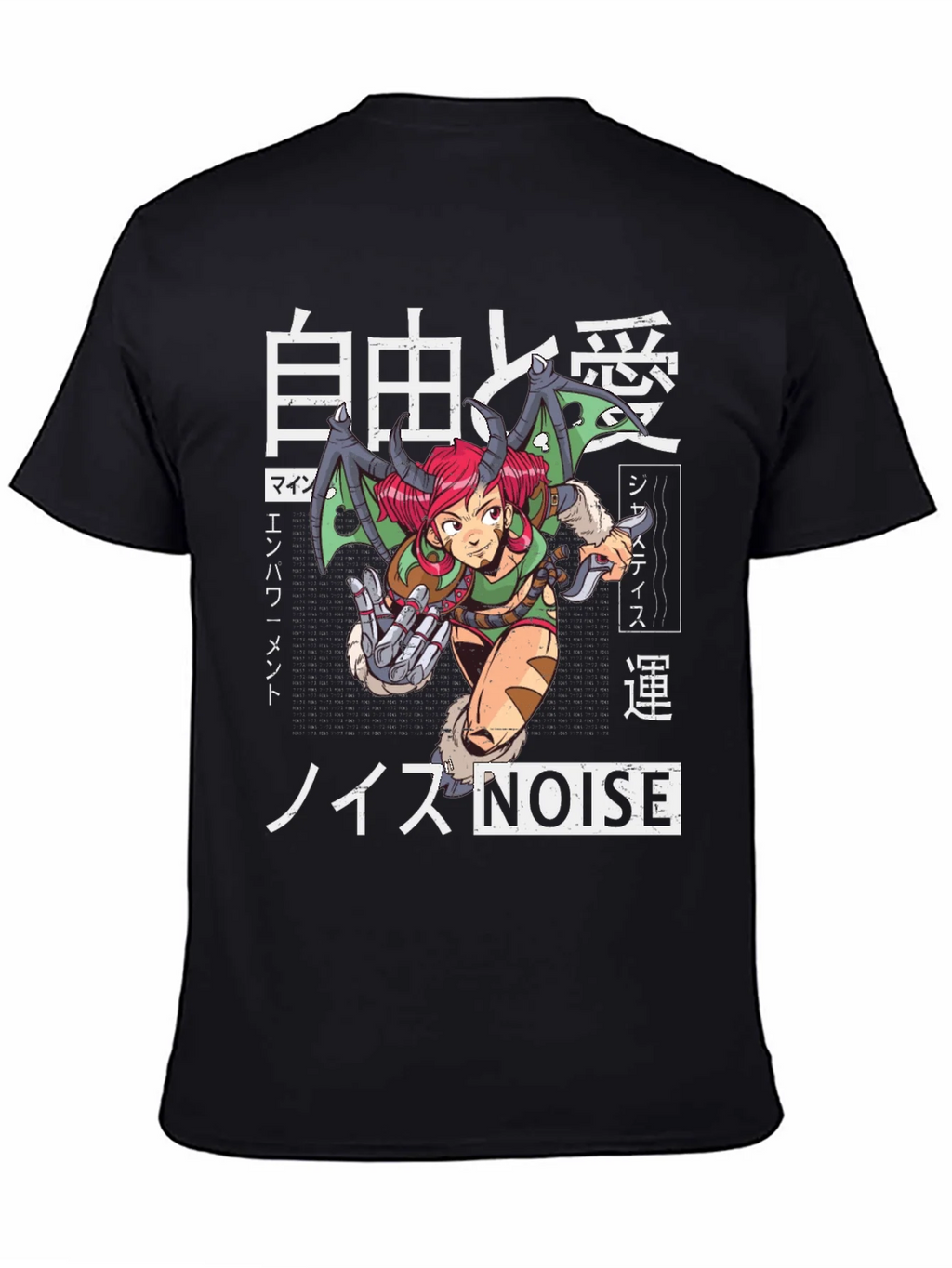 Anime Style Graphic T-Shirt