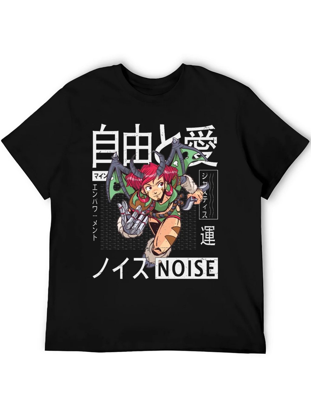 Anime Style Graphic T-Shirt