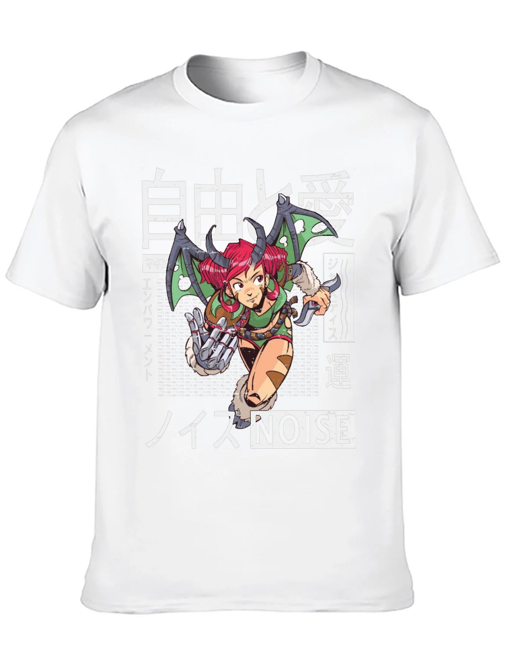 Anime Style Graphic T-Shirt