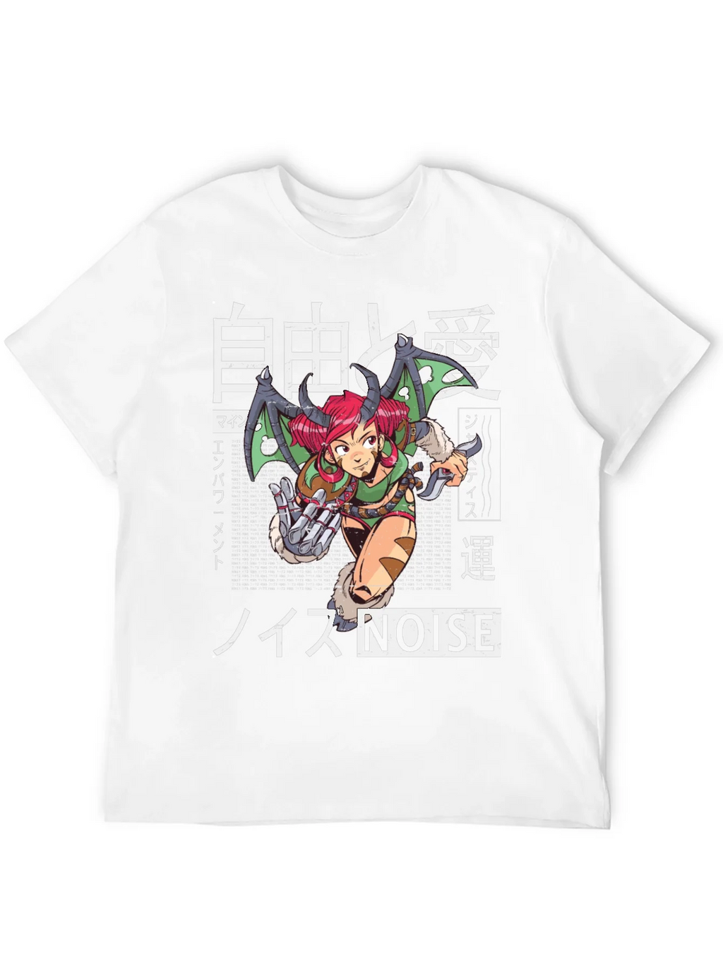 Anime Style Graphic T-Shirt