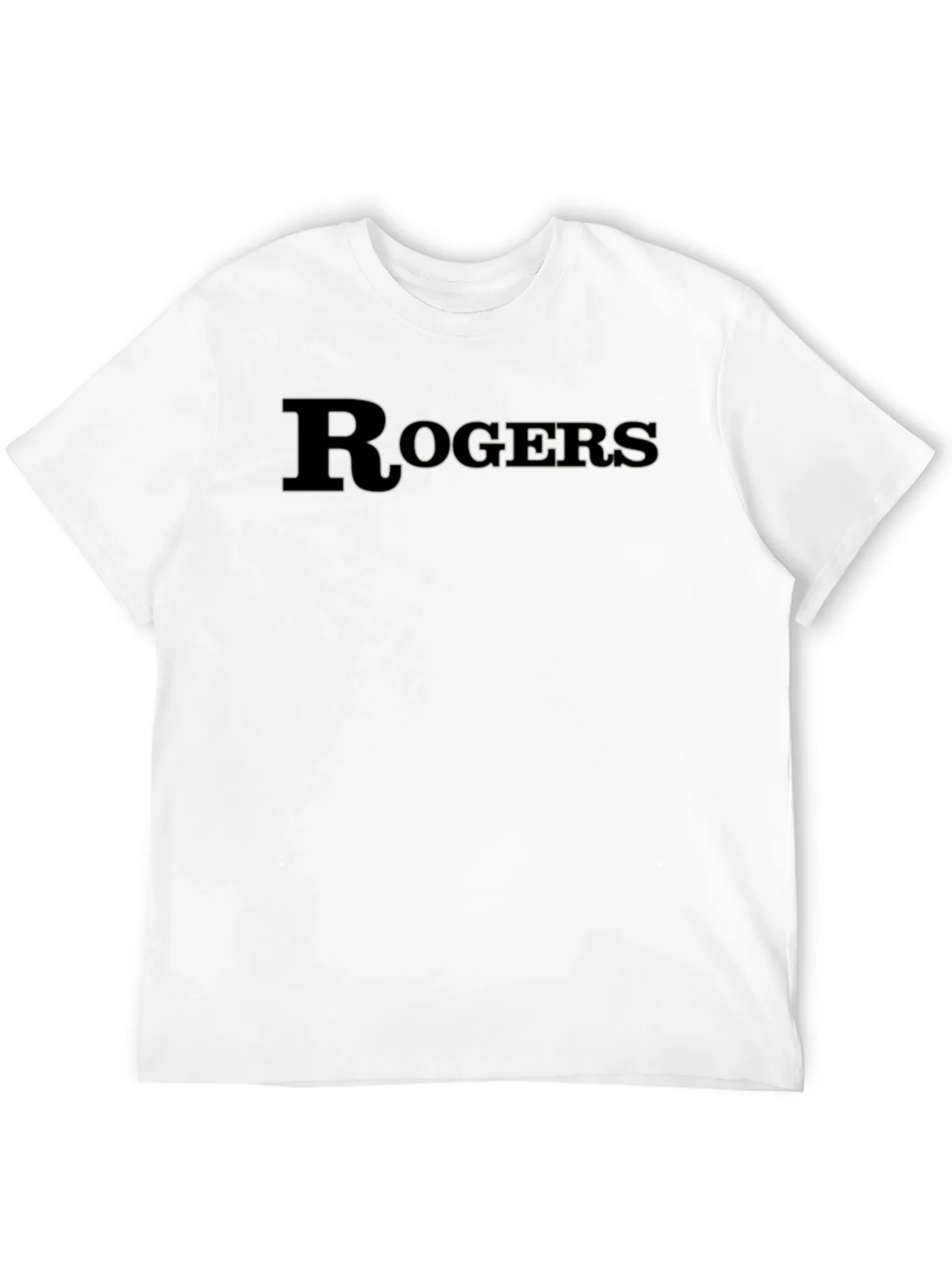 Rogers Black Graphic Tee - Classic Style