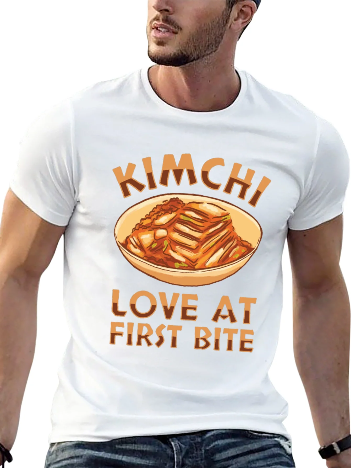 Kimchi Love at First Bite Black T-Shirt