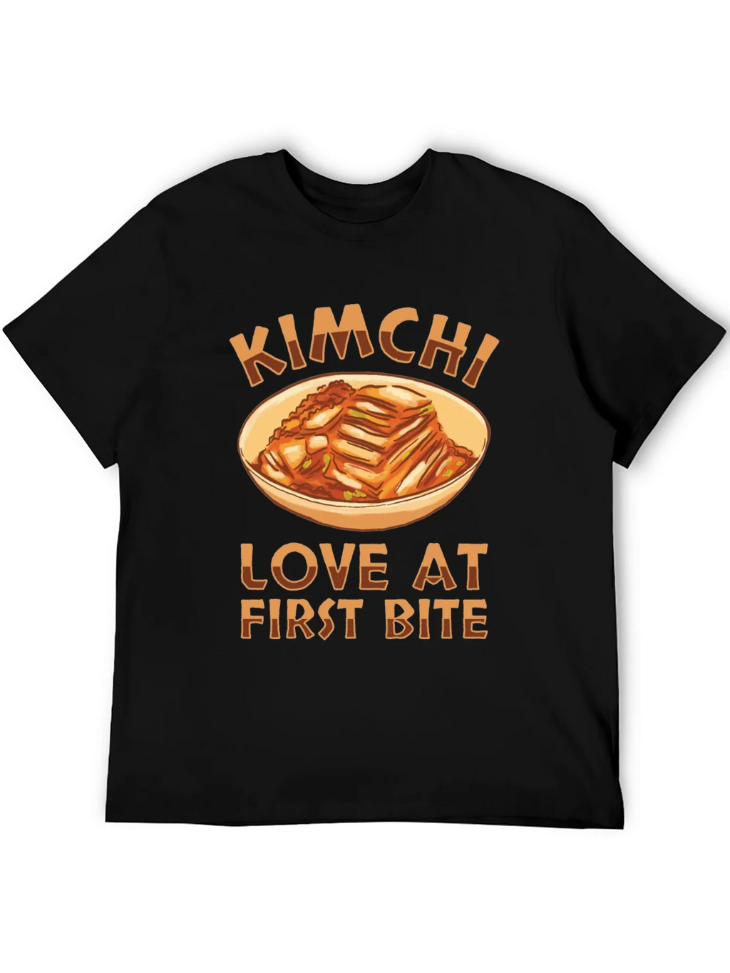 Kimchi Love at First Bite Black T-Shirt