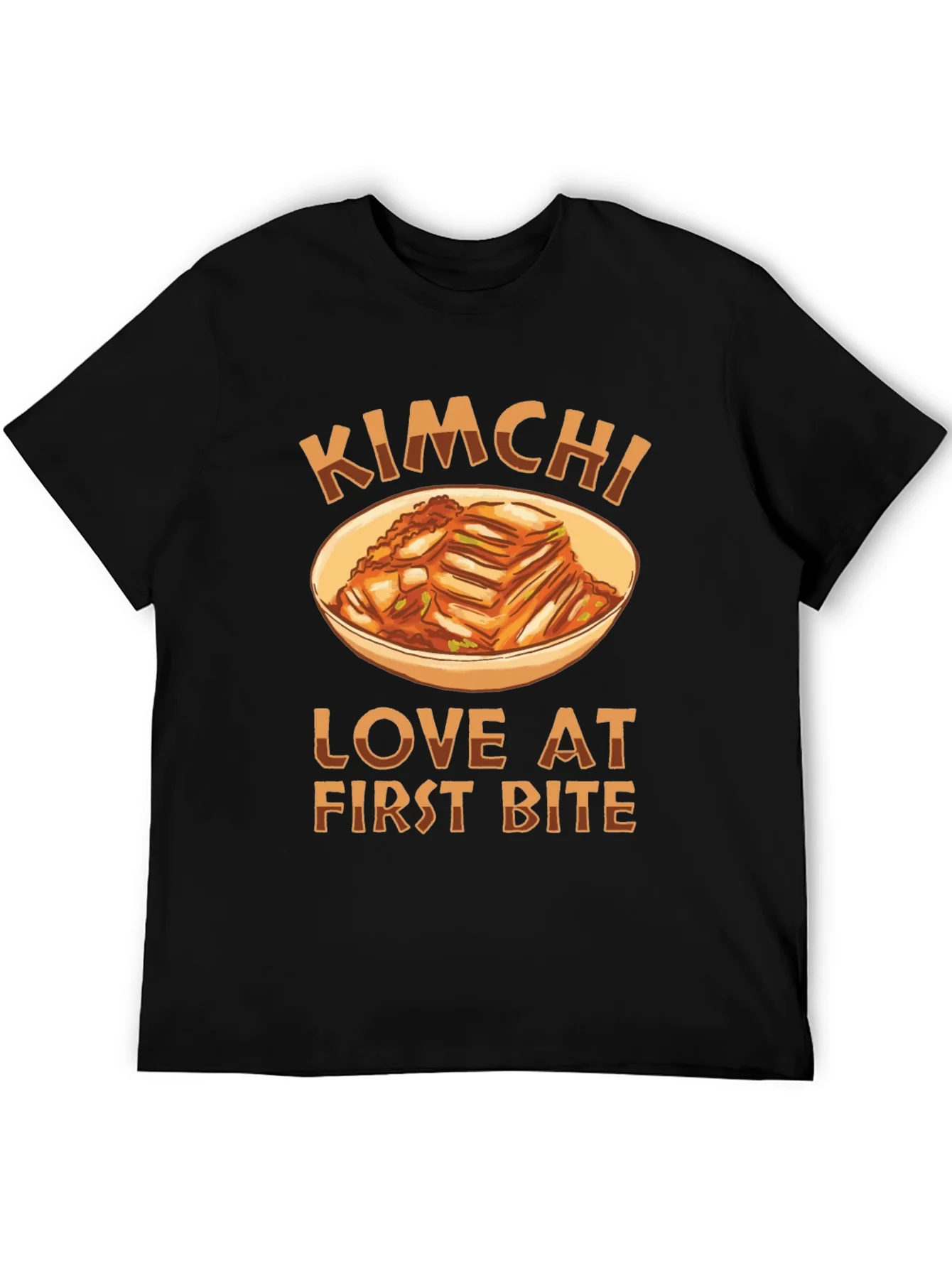 Kimchi Love at First Bite Black T-Shirt