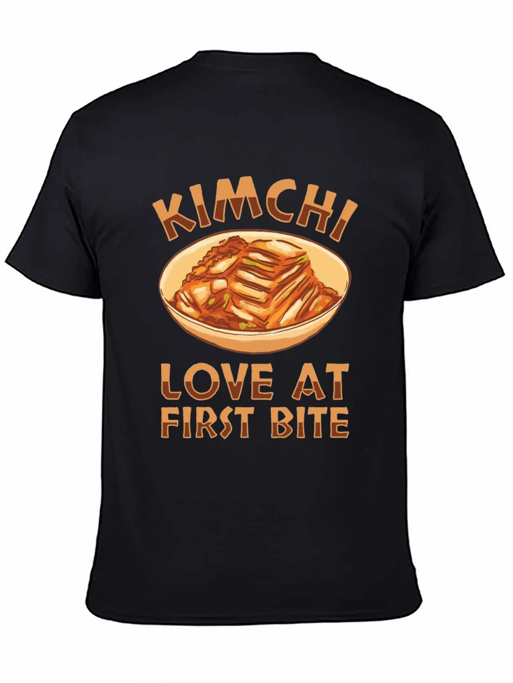Kimchi Love at First Bite Black T-Shirt