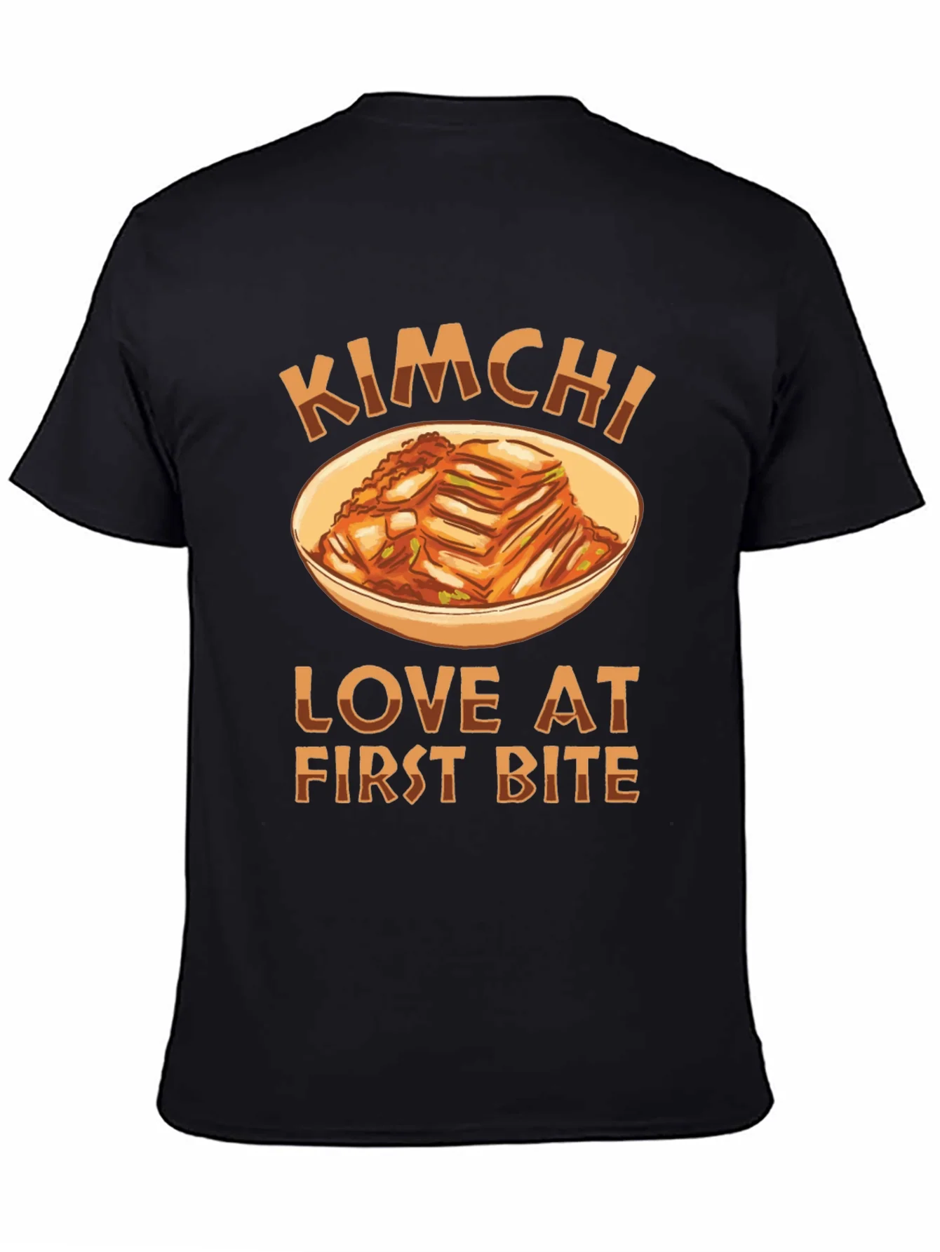 Kimchi Love at First Bite Black T-Shirt