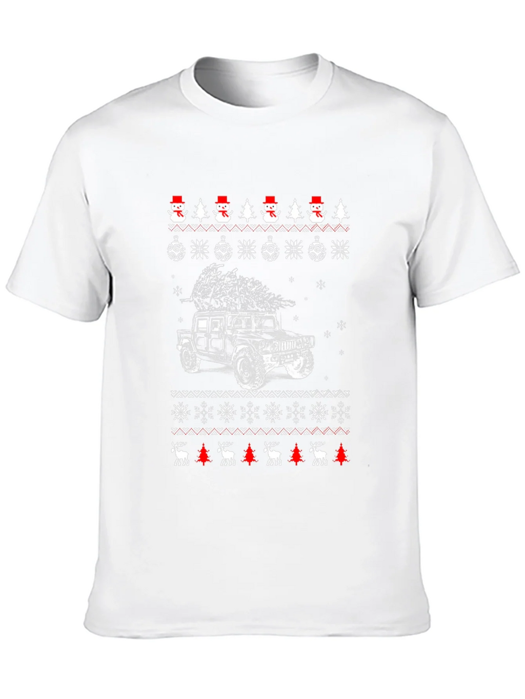 Festive Hummer Christmas T-Shirt