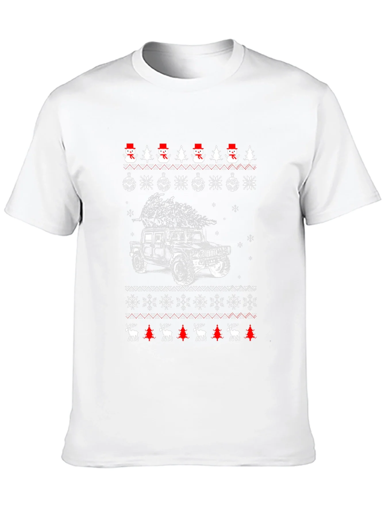 Festive Hummer Christmas T-Shirt