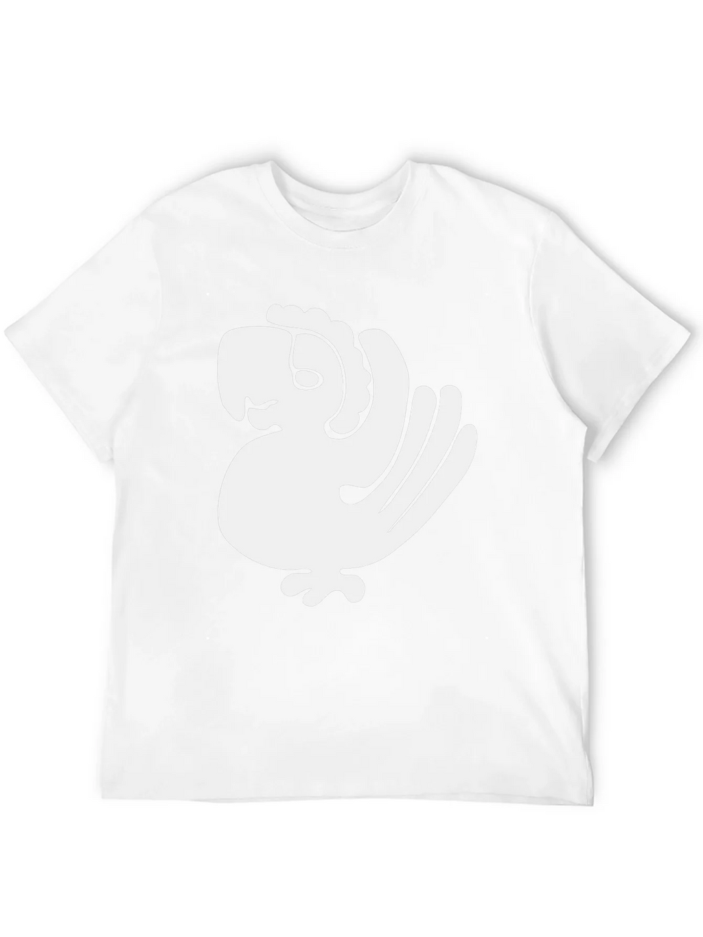 Abstract Bird Graphic Tee - Stylish & Unique