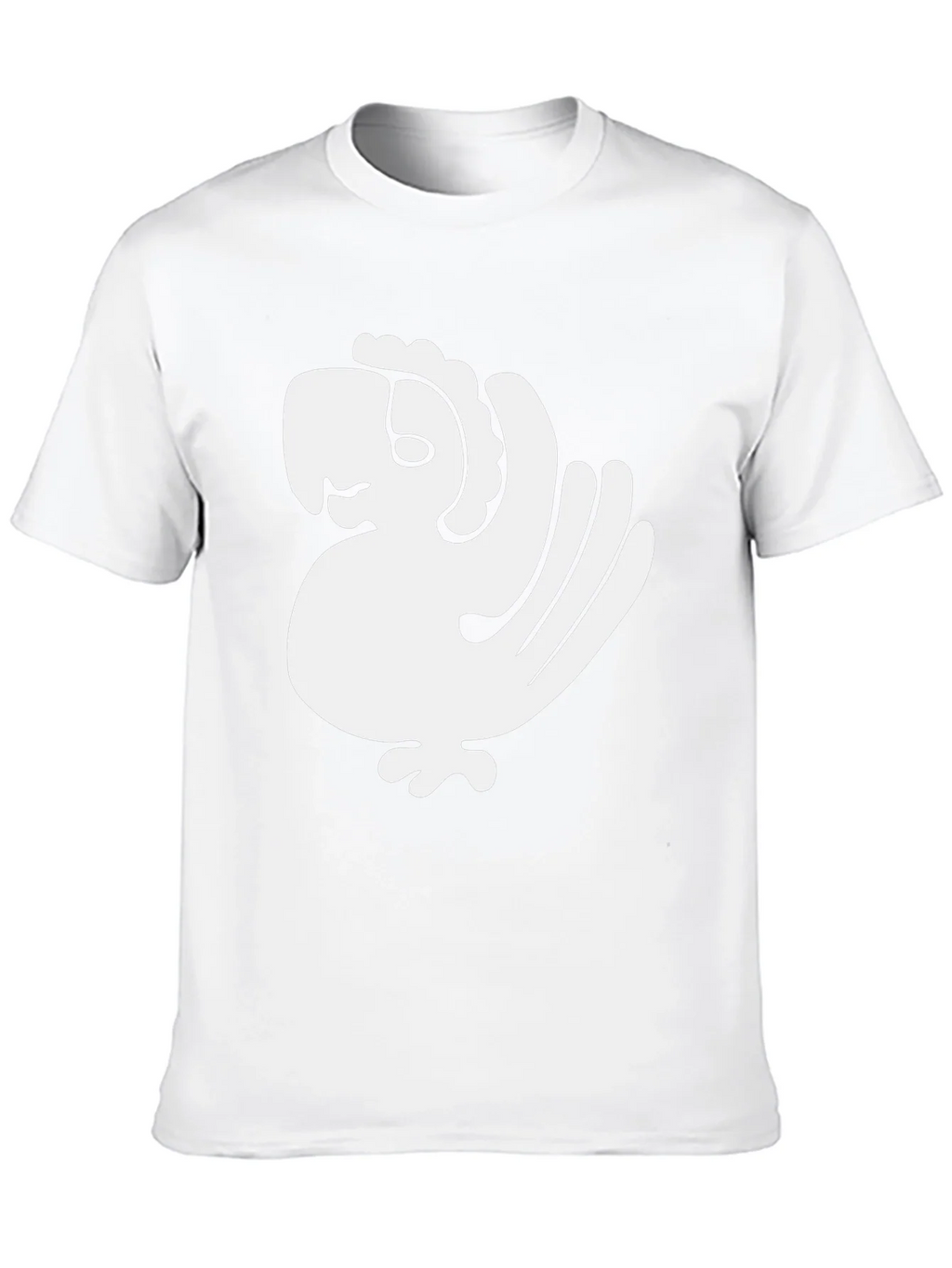 Abstract Bird Graphic Tee - Stylish & Unique