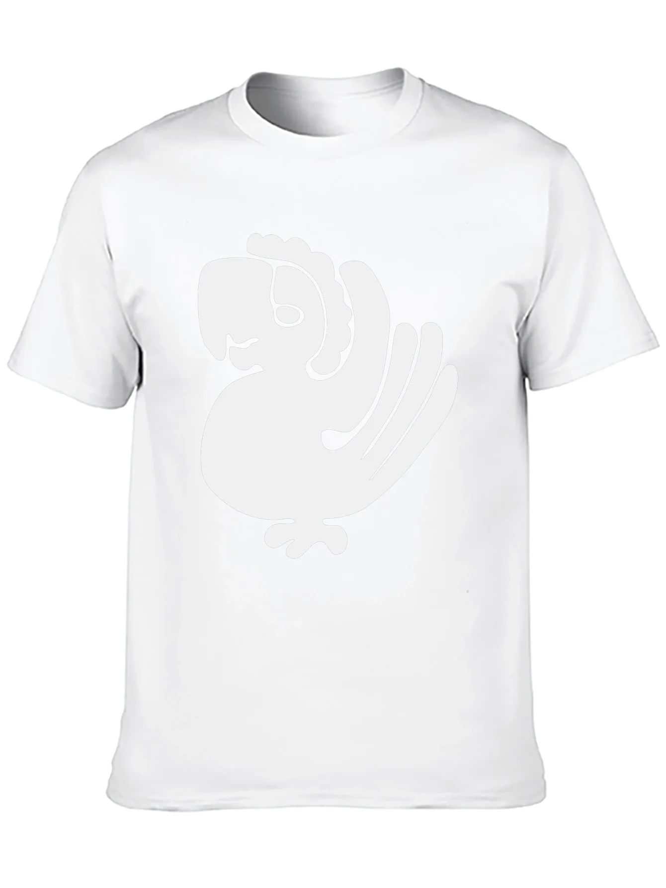 Abstract Bird Graphic Tee - Stylish & Unique