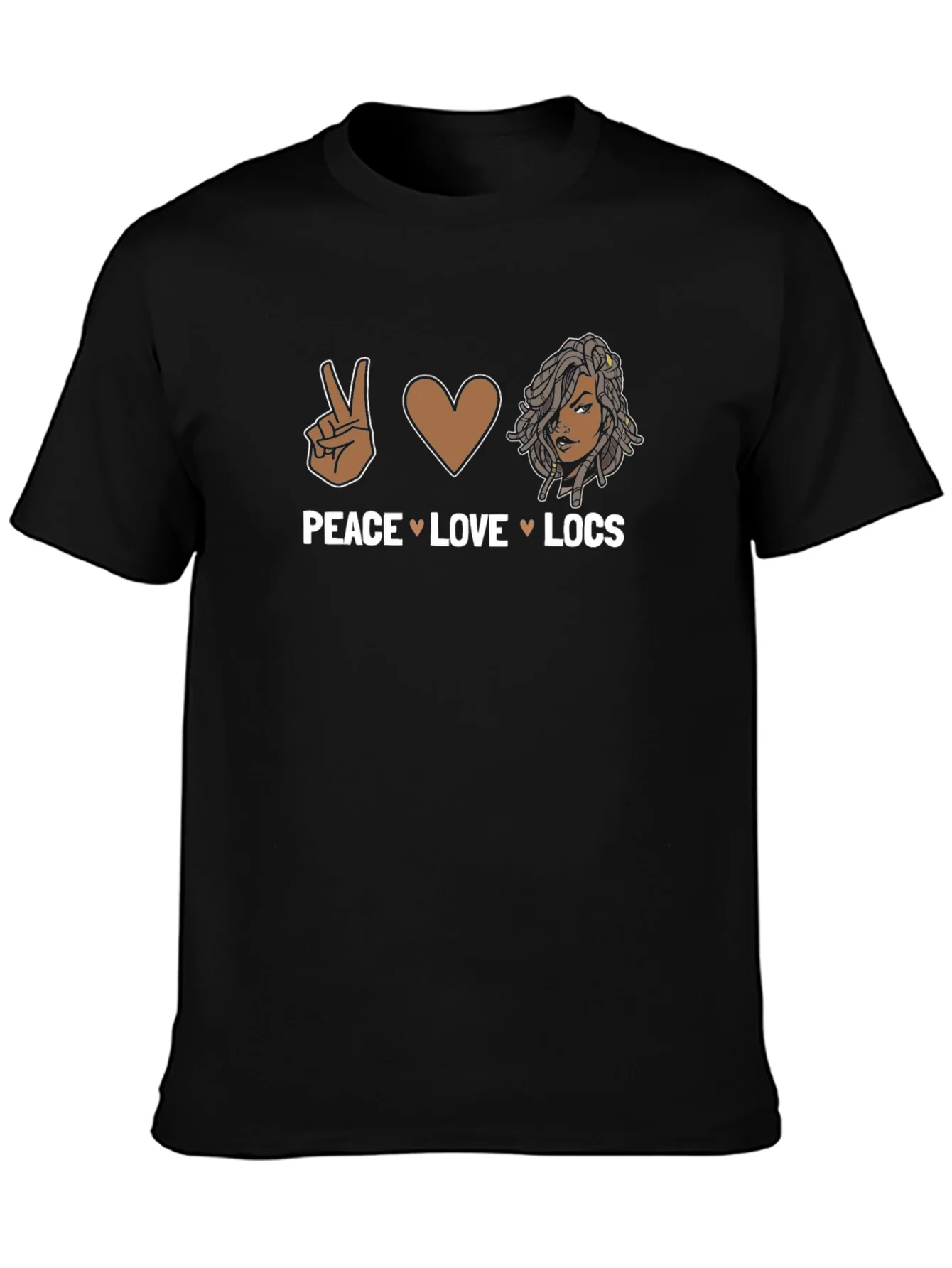 Peace Love Locs T-Shirt