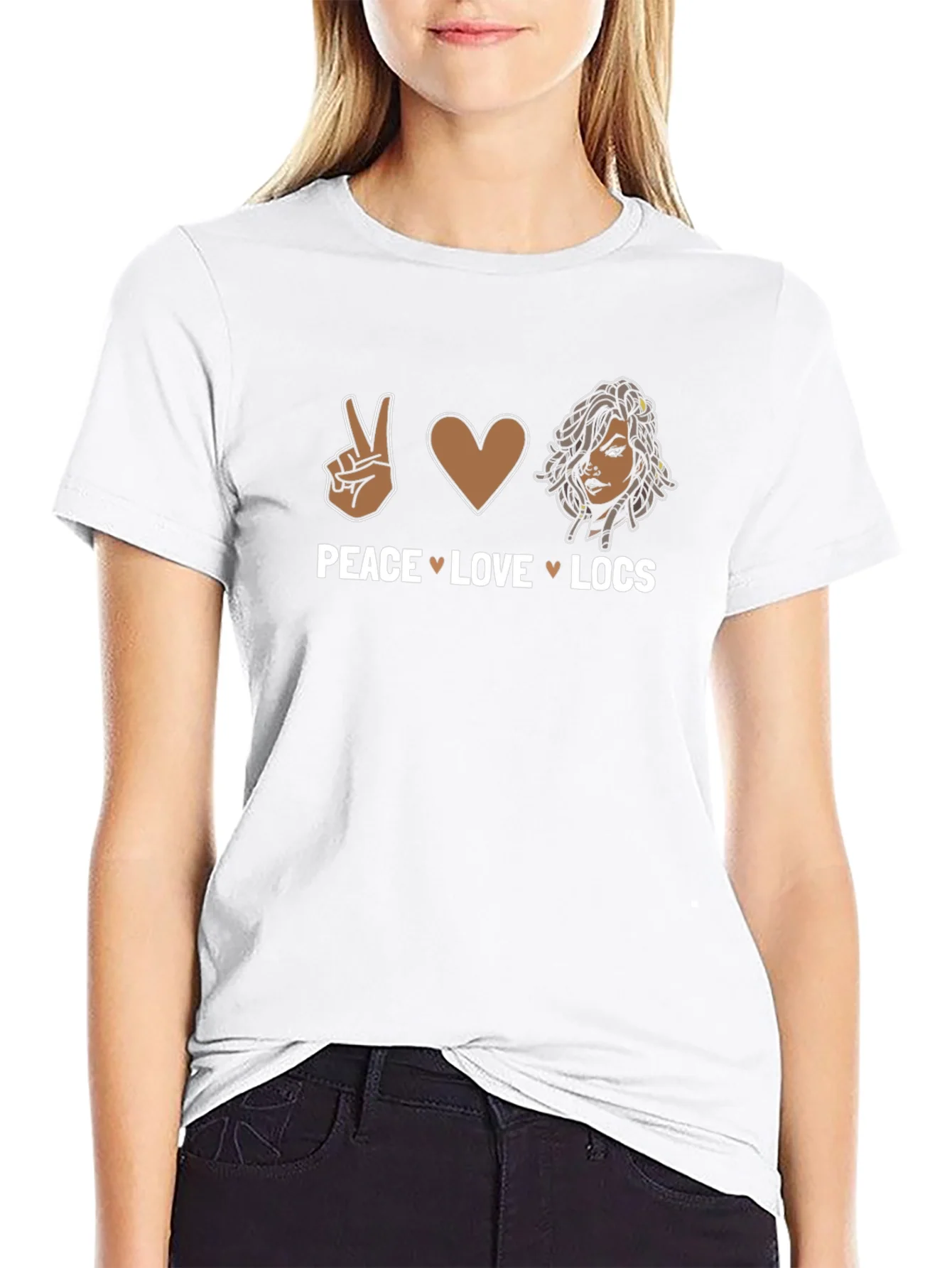 Peace Love Locs T-Shirt