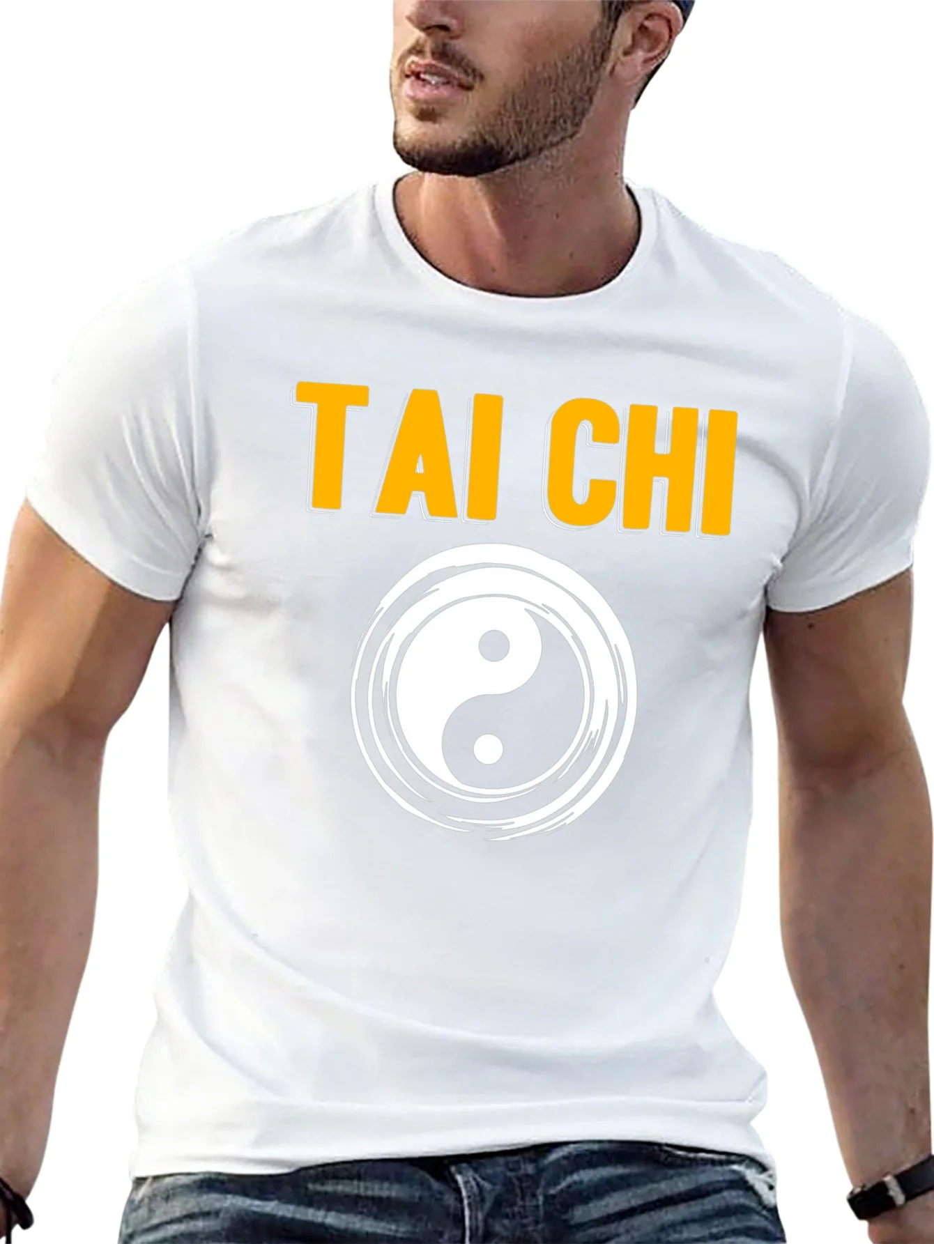 Tai Chi Yin Yang Graphic Tee - Martial Arts T-Shirt