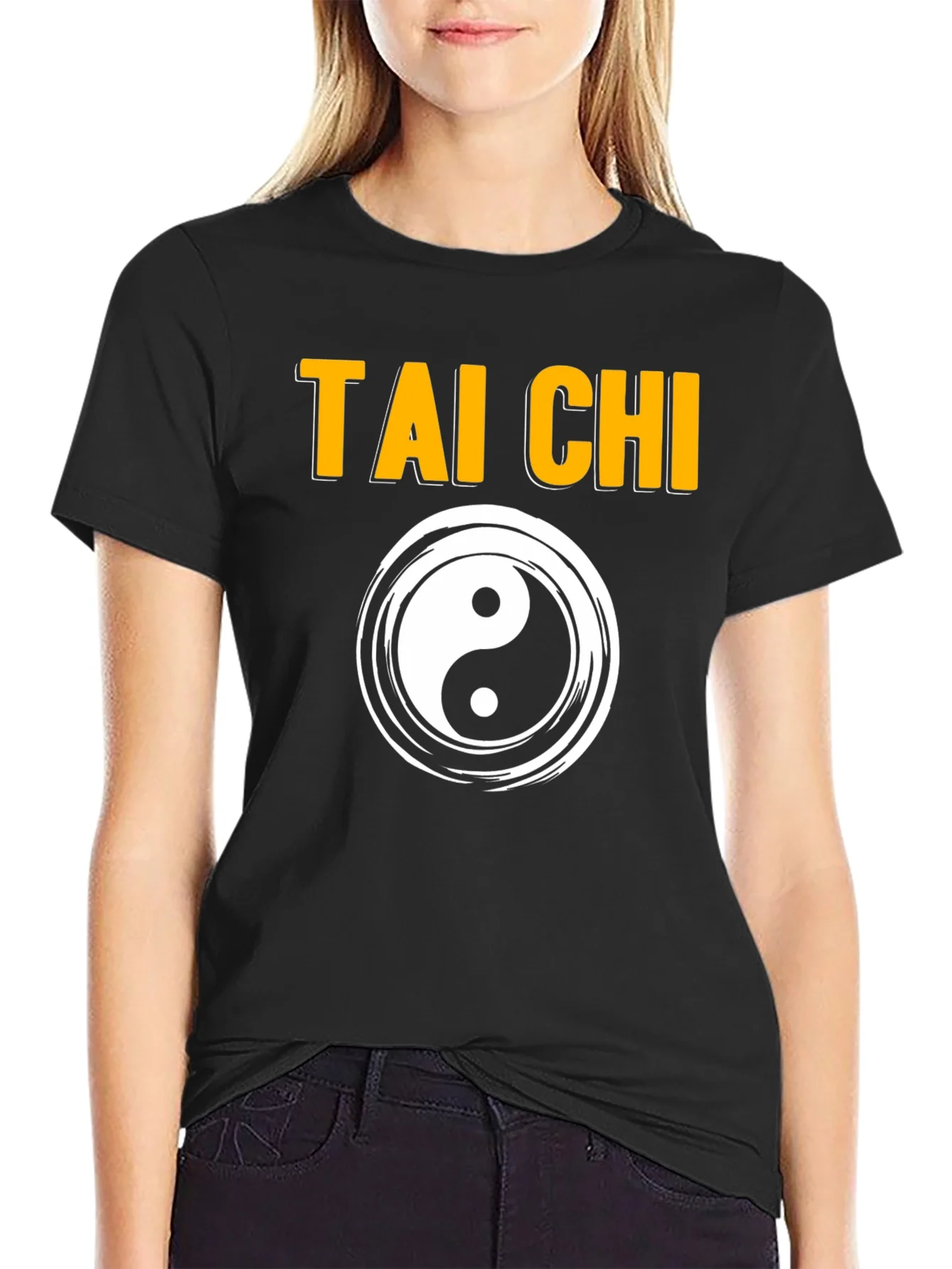 Tai Chi Yin Yang Graphic Tee - Martial Arts T-Shirt