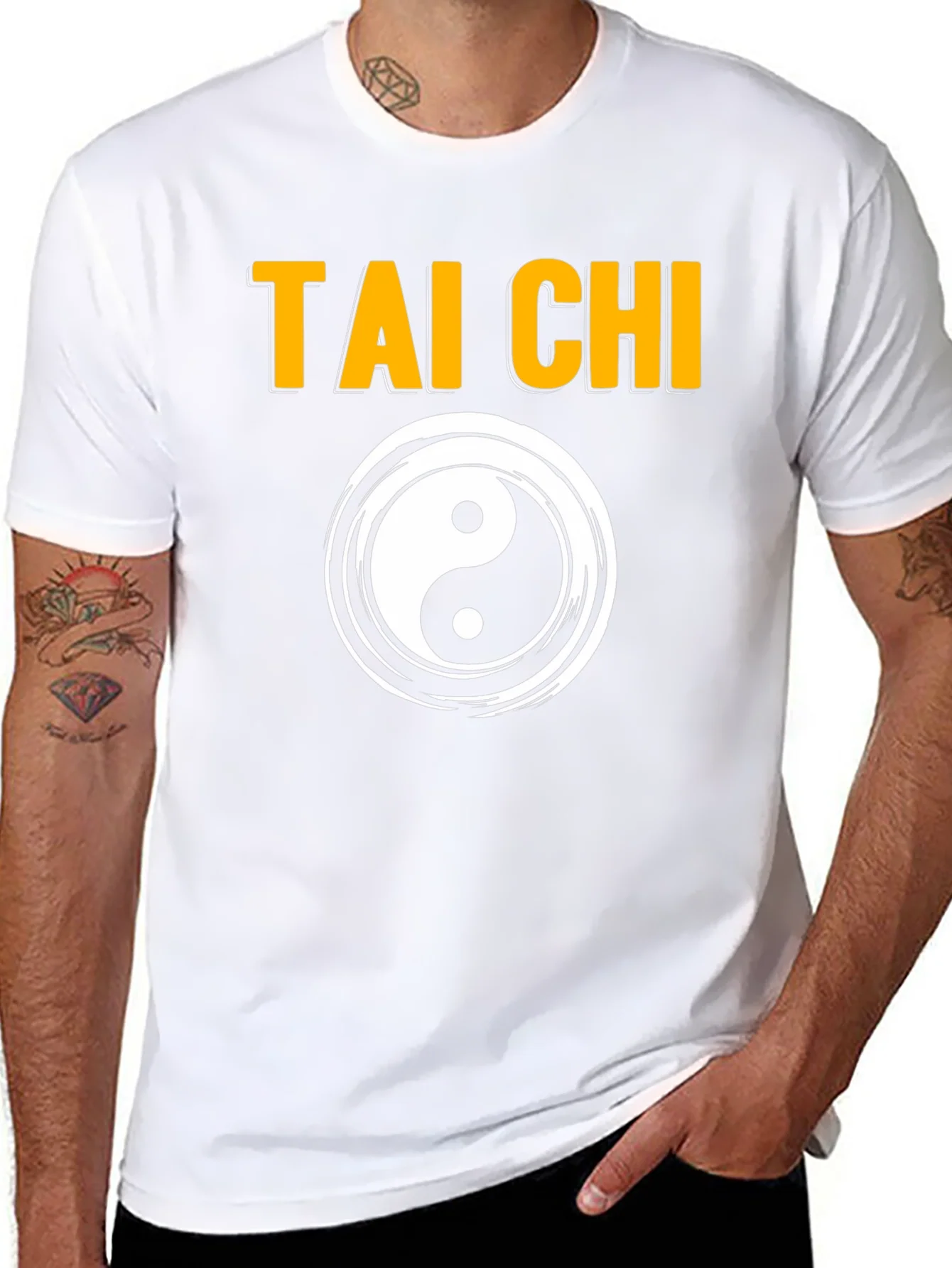 Tai Chi Yin Yang Graphic Tee - Martial Arts T-Shirt