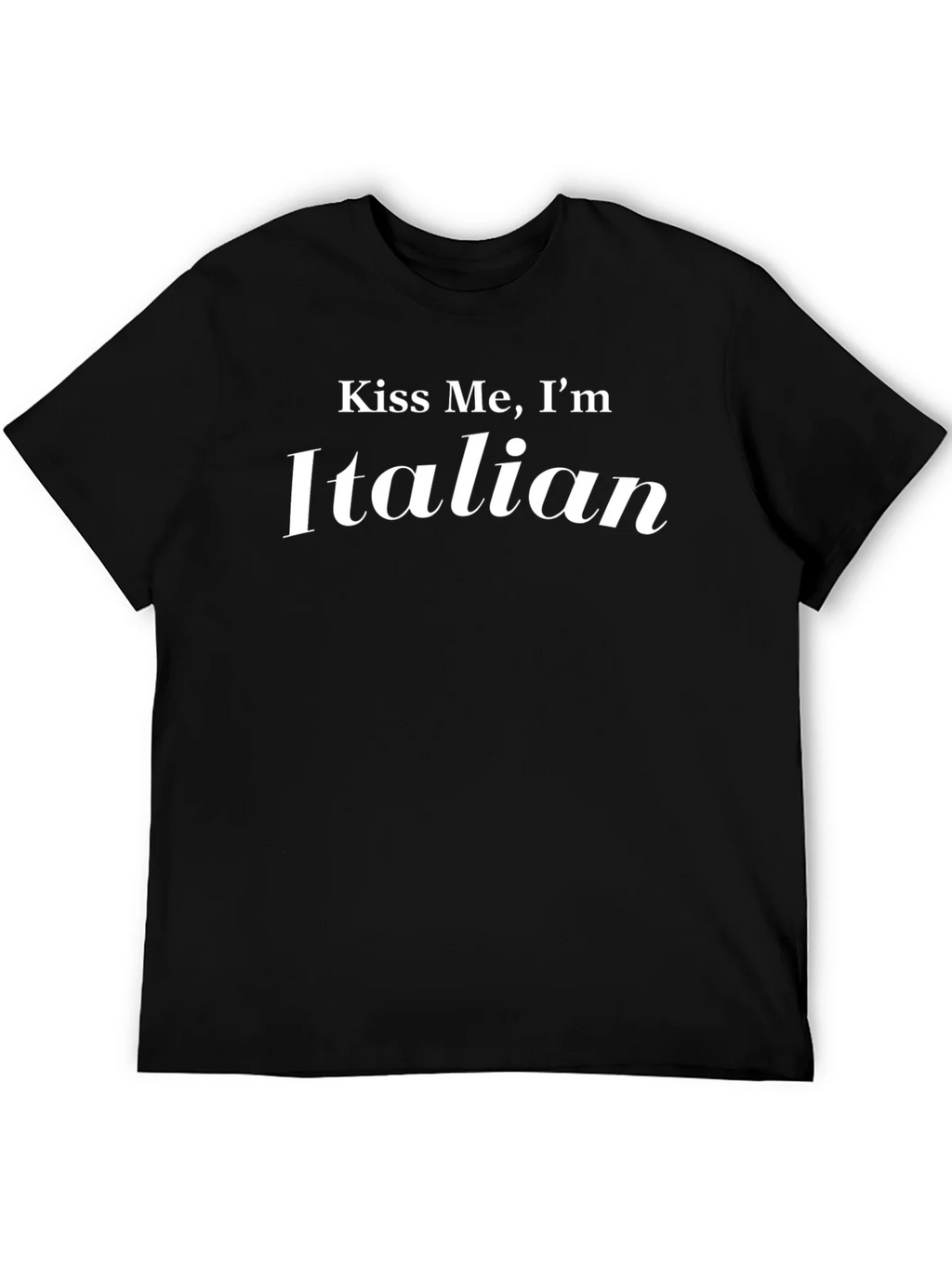 Kiss Me Im Italian T-Shirt - St Patricks Day