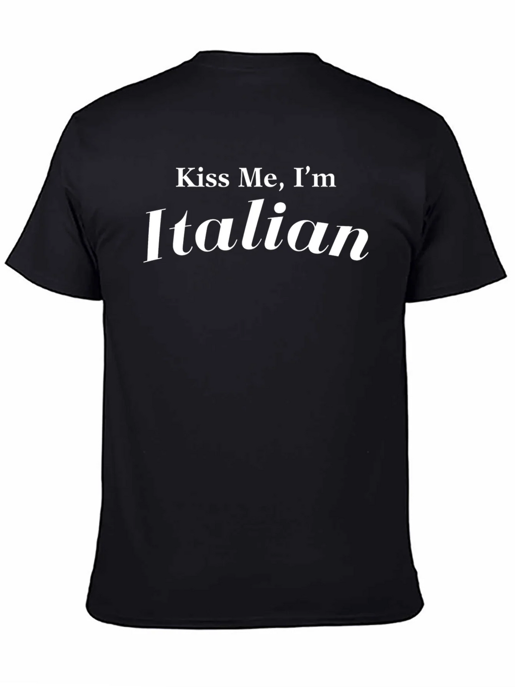 Kiss Me Im Italian T-Shirt - St Patricks Day
