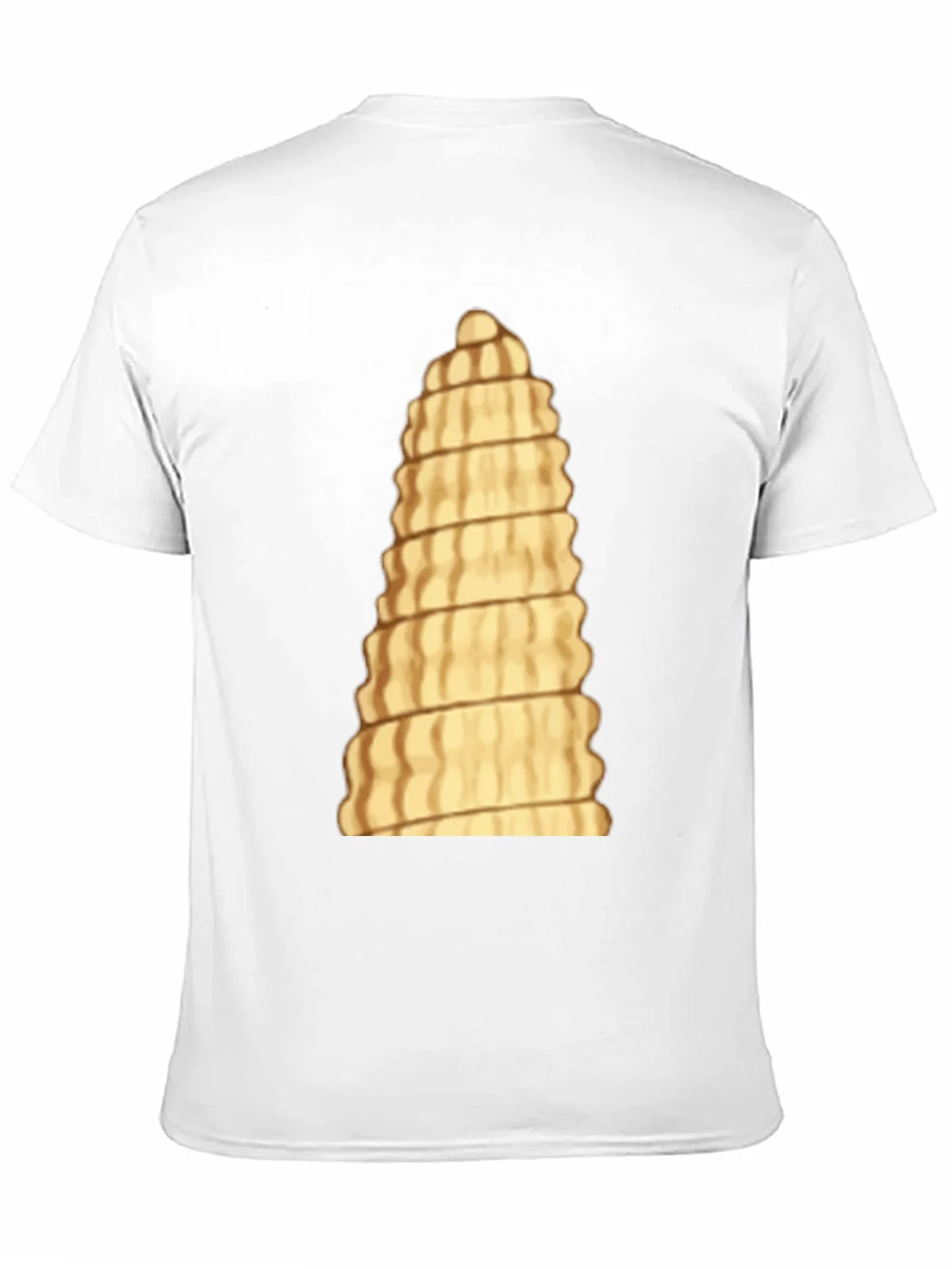 Unique Pasta Tower Black T-Shirt