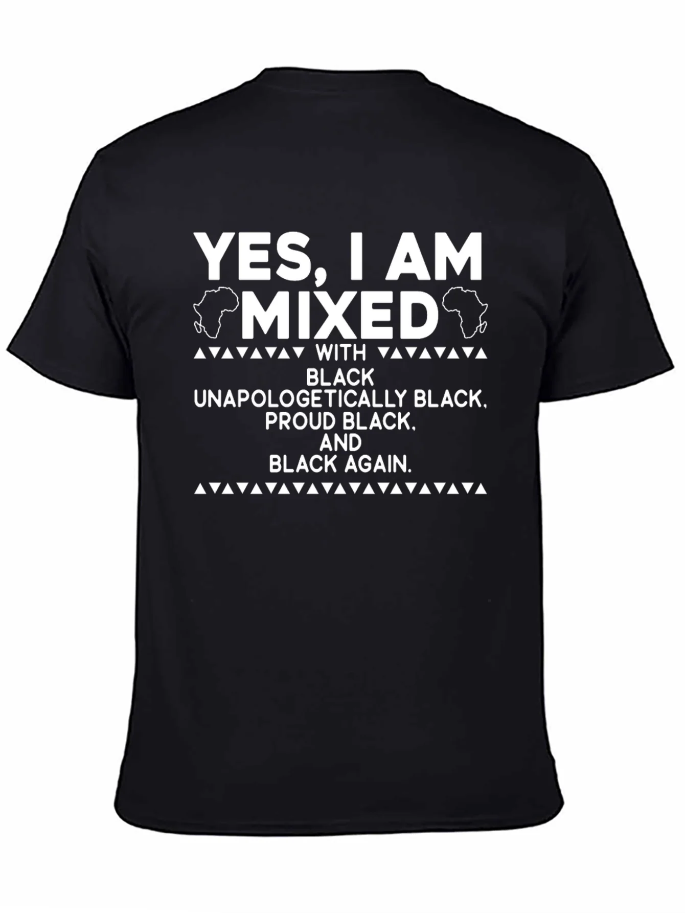 Mixed Black Pride T-Shirt - Unapologetically Black