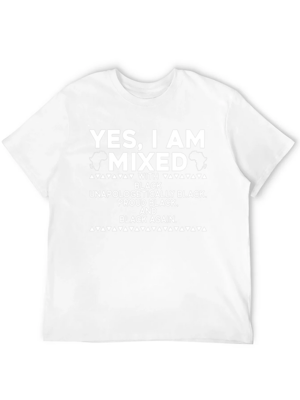 Mixed Black Pride T-Shirt - Unapologetically Black