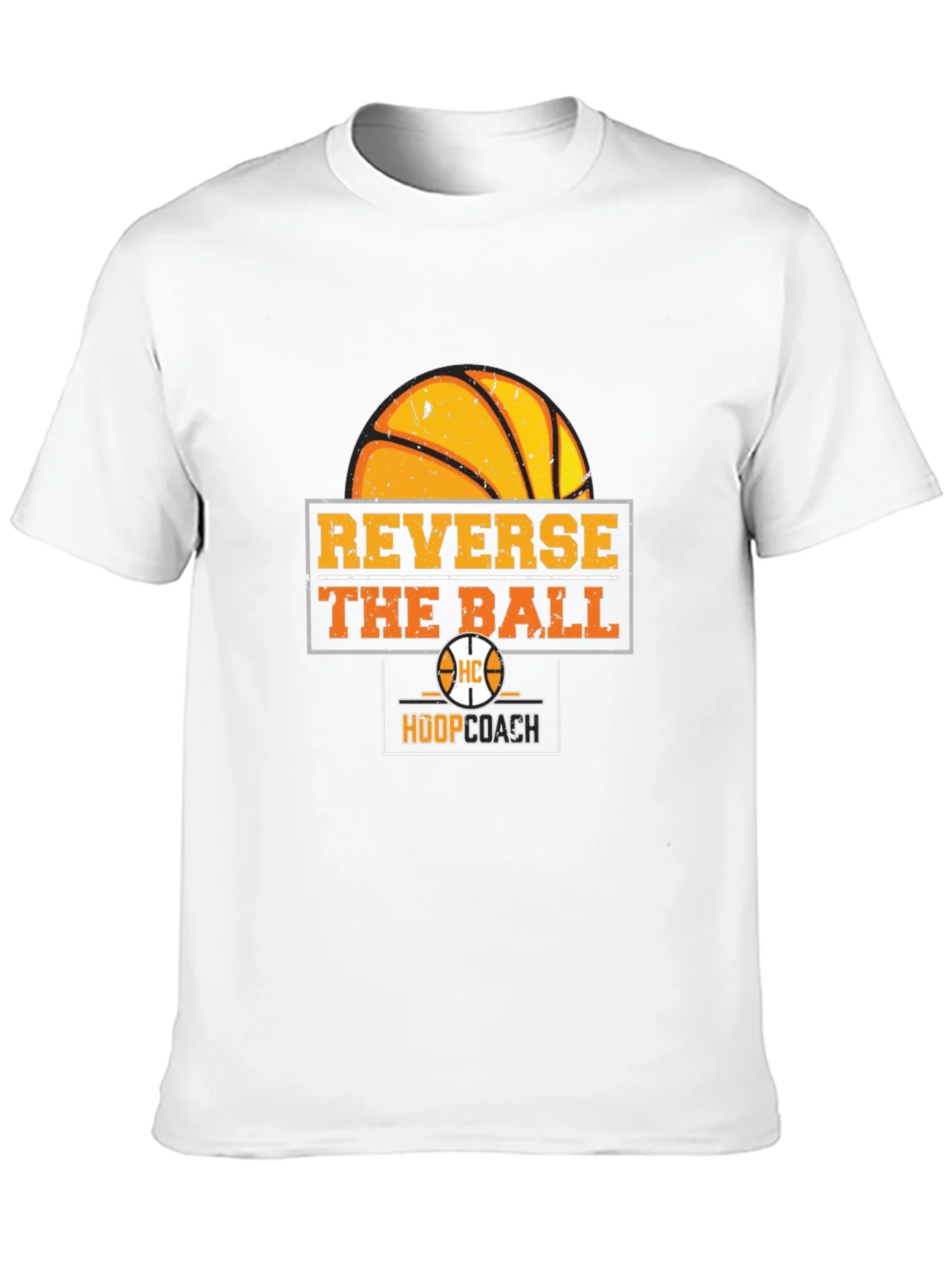 Reverse the Ball T-Shirt - Basketball Hoop Coach